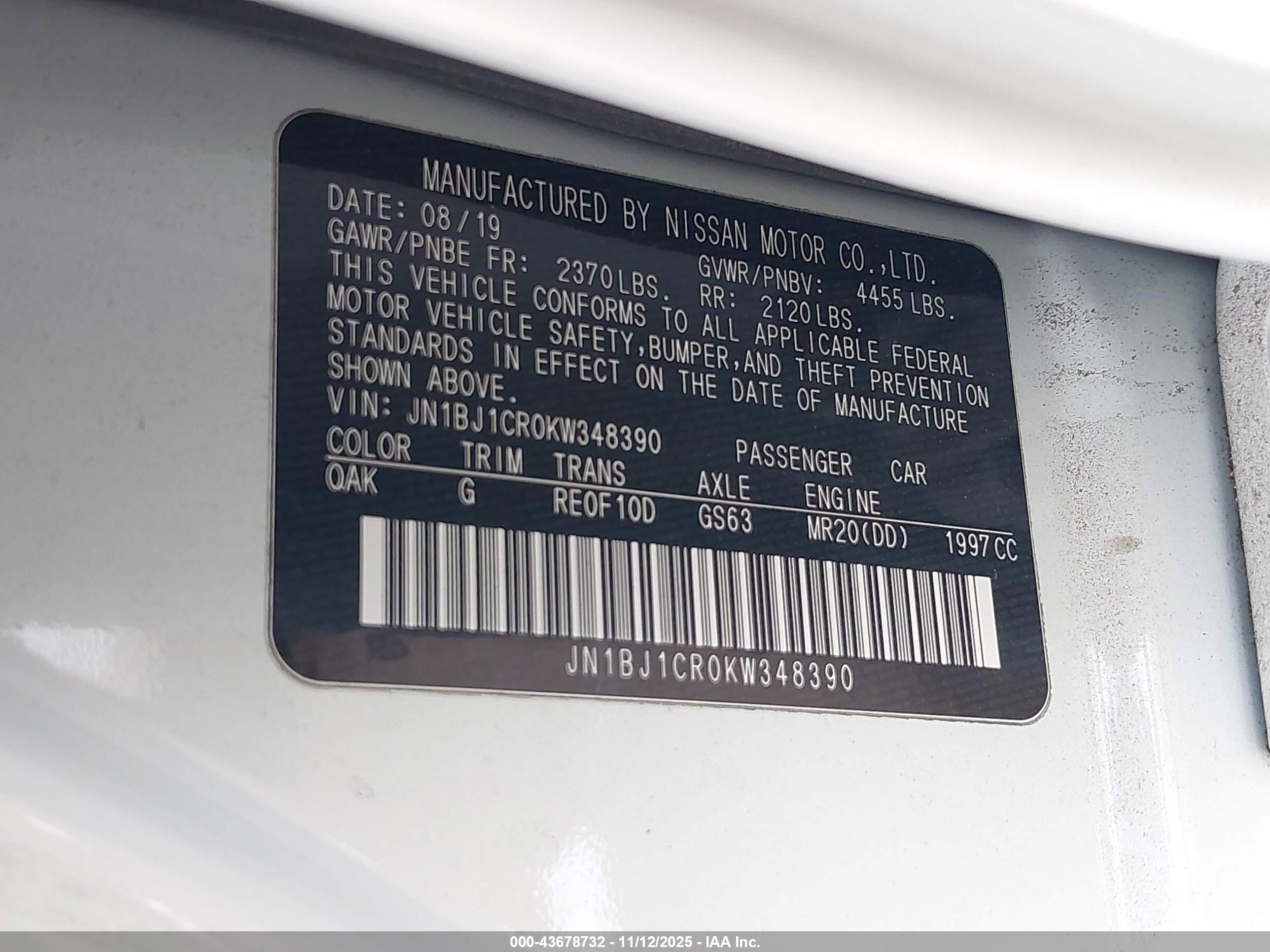 NISSAN ROGUE image 9