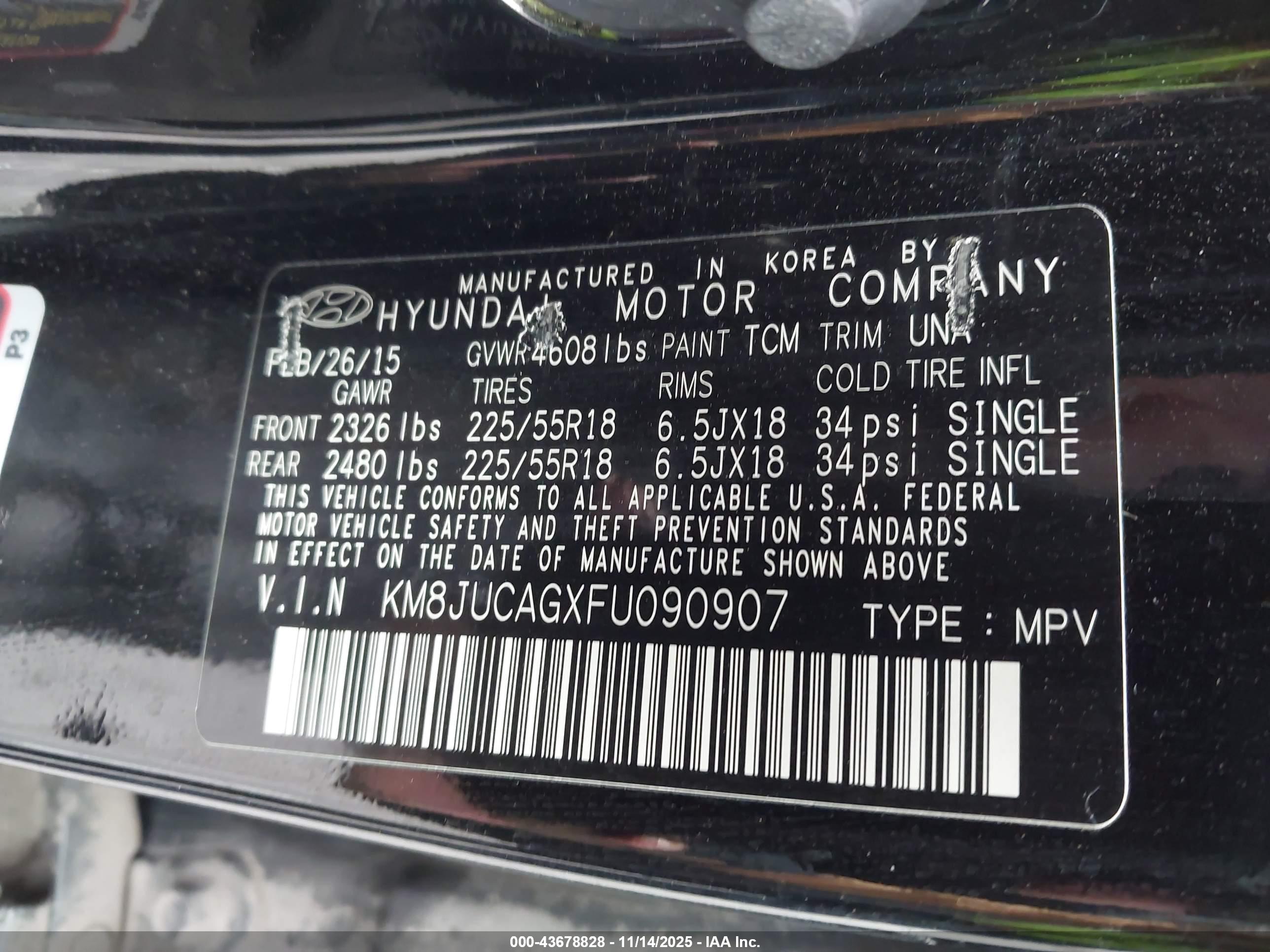 HYUNDAI TUCSON image 9