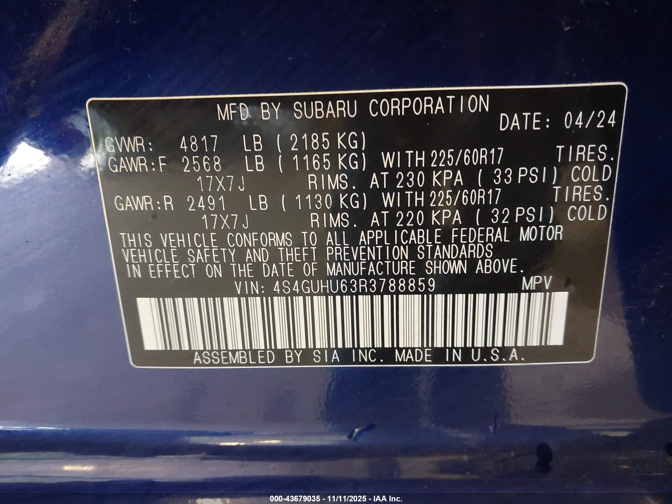 SUBARU CROSSTREK image 9