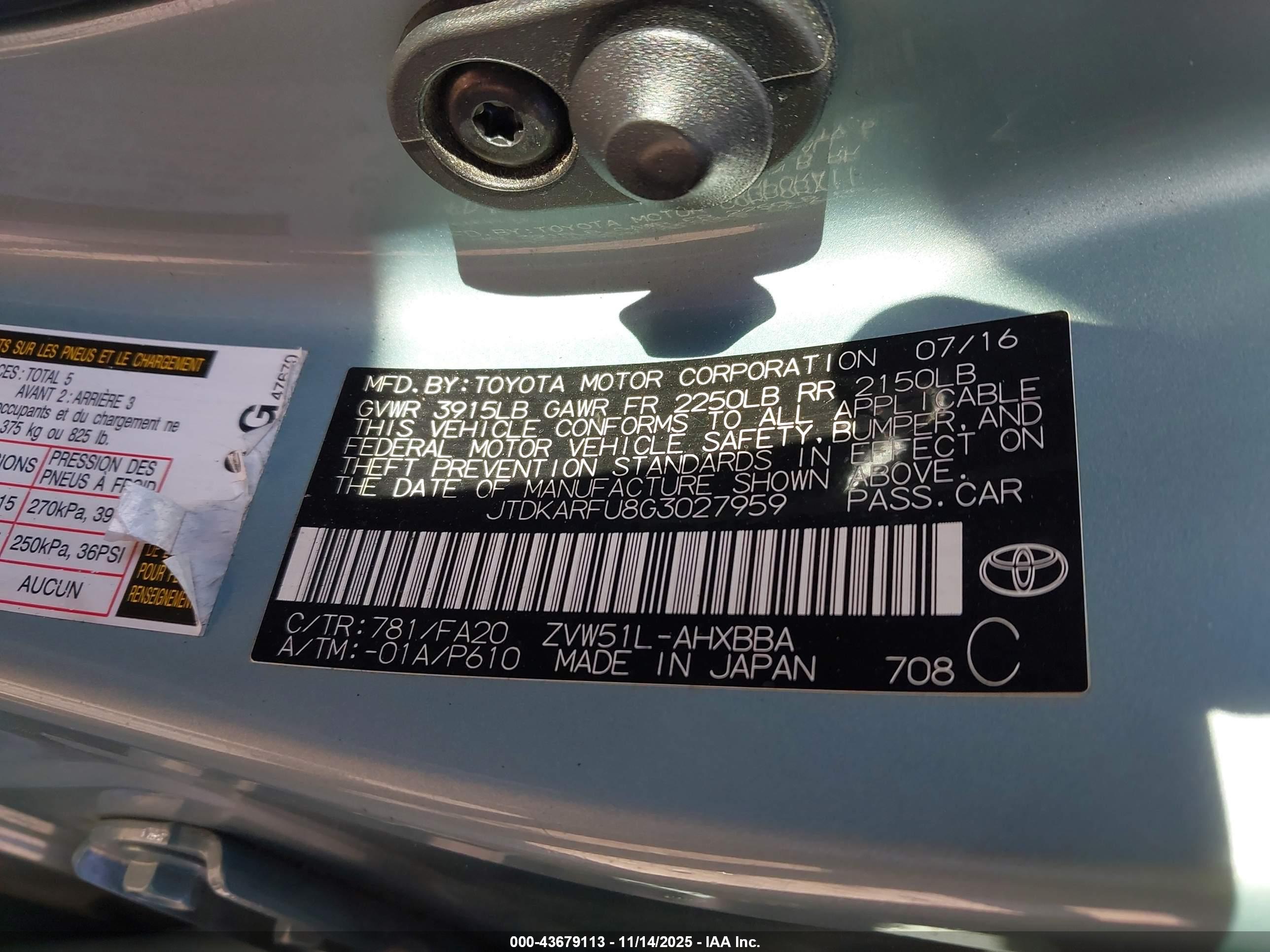 TOYOTA PRIUS image 9