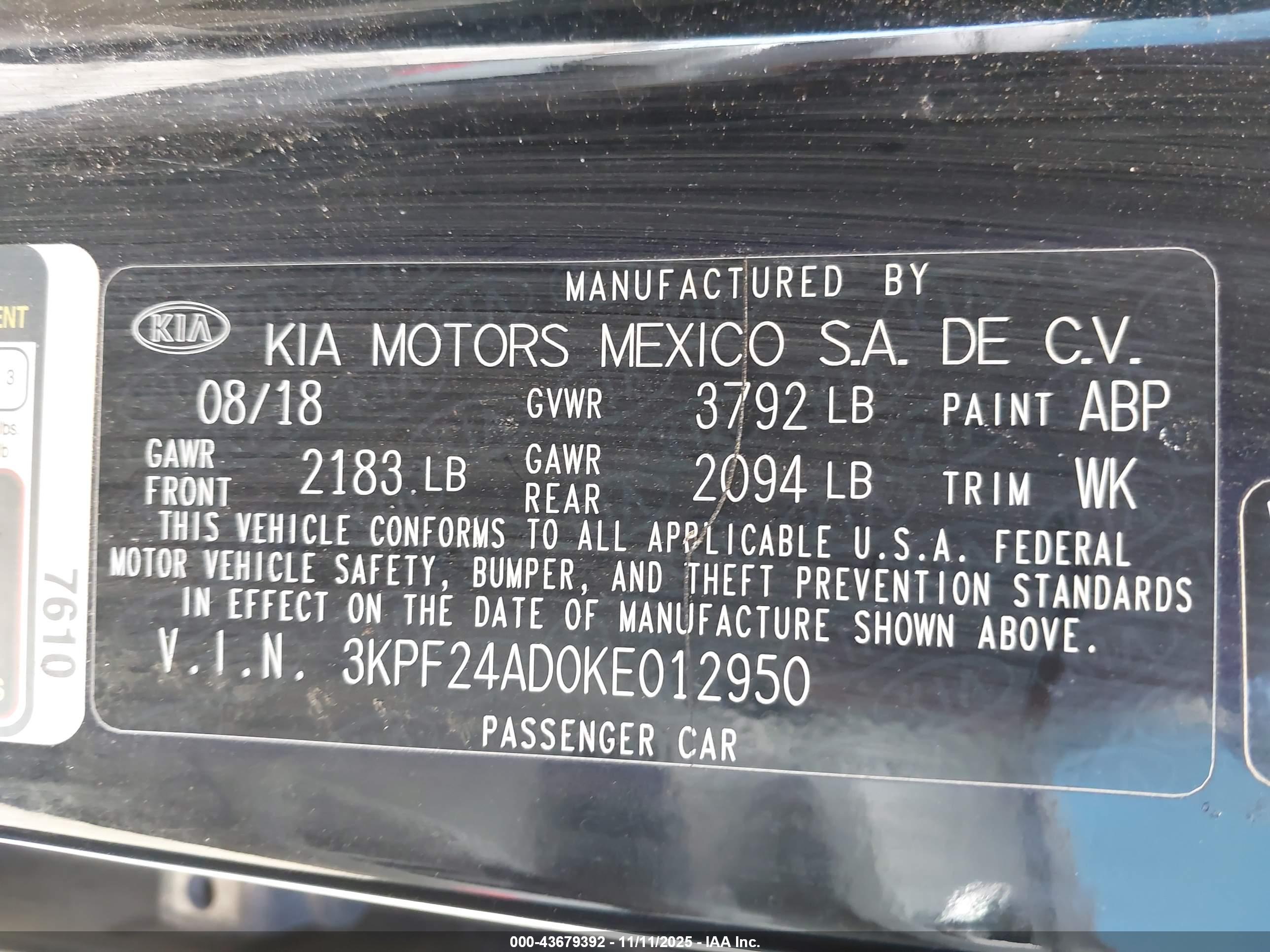KIA FORTE image 9