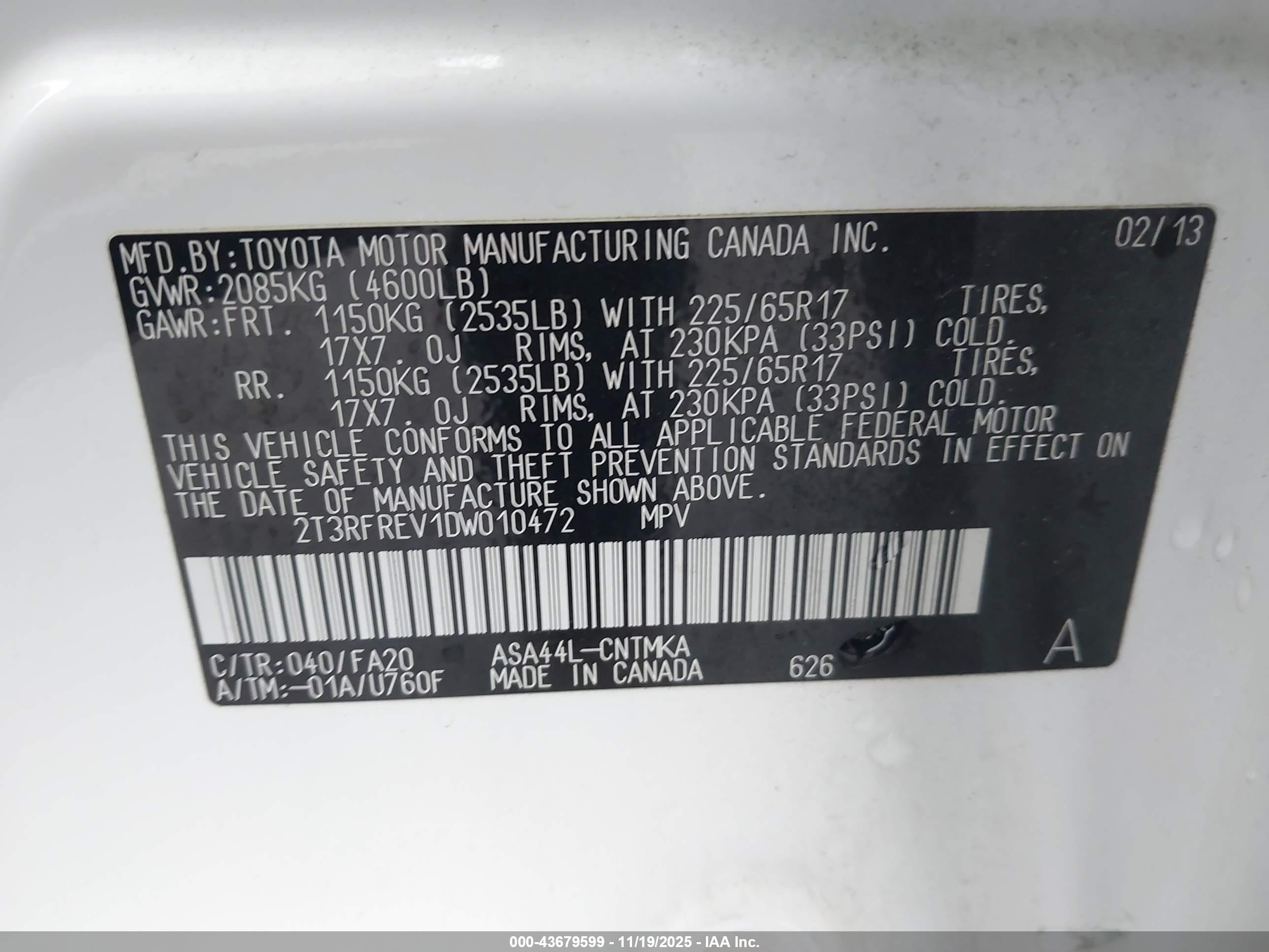 TOYOTA RAV4 image 9