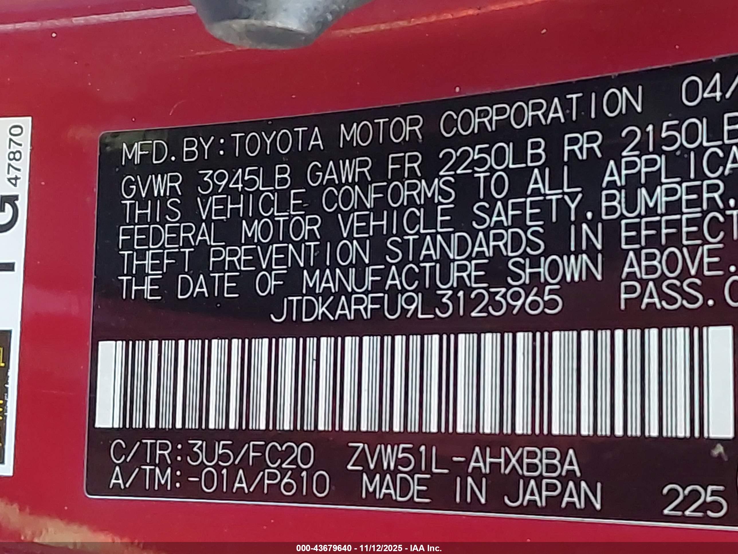 TOYOTA PRIUS image 9