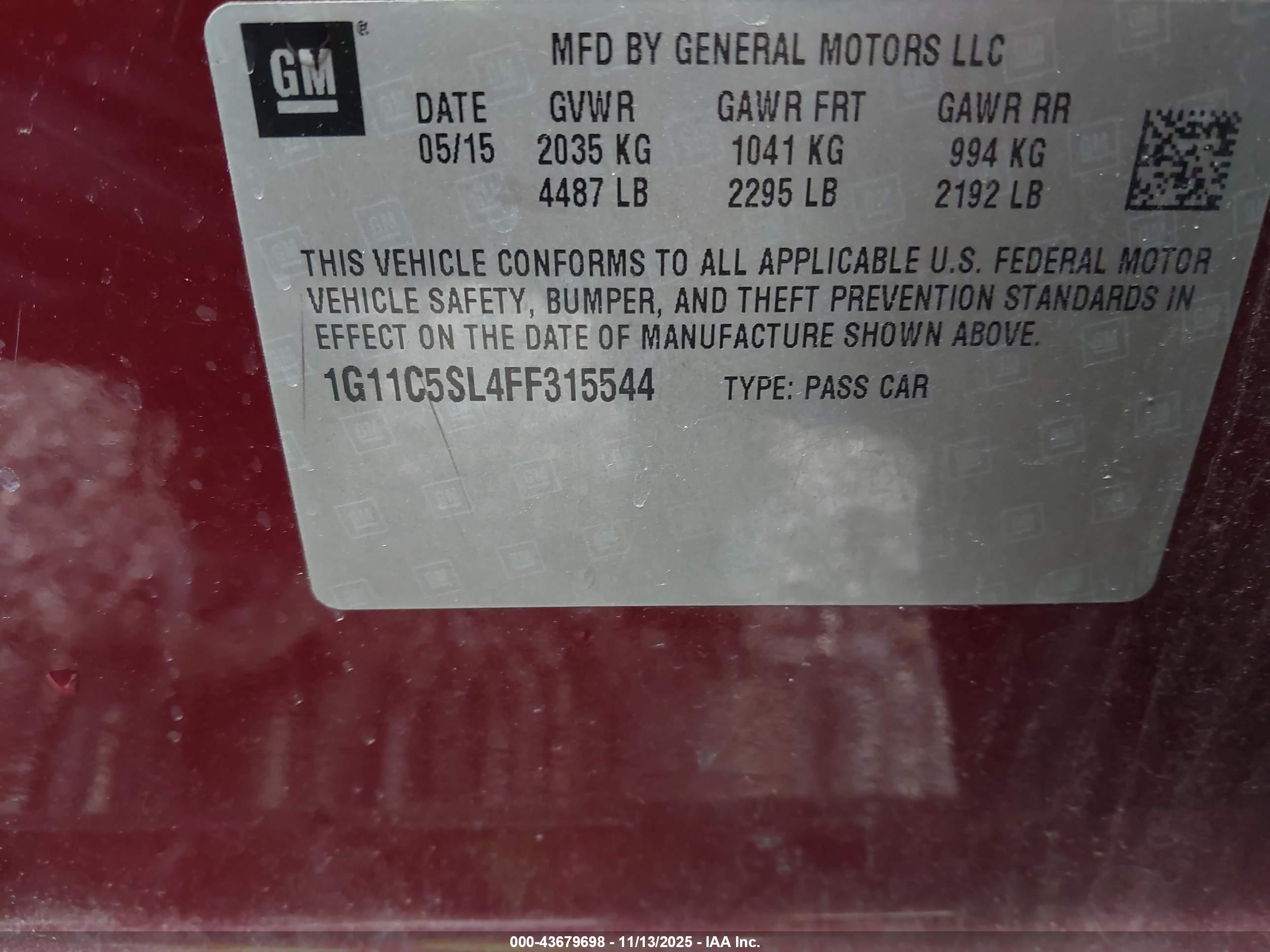 CHEVROLET MALIBU image 9