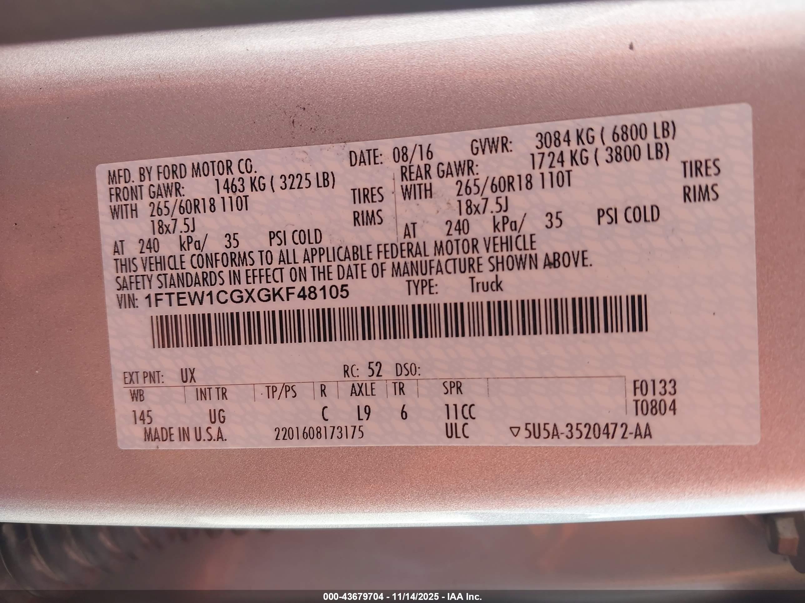 FORD F-150 image 9