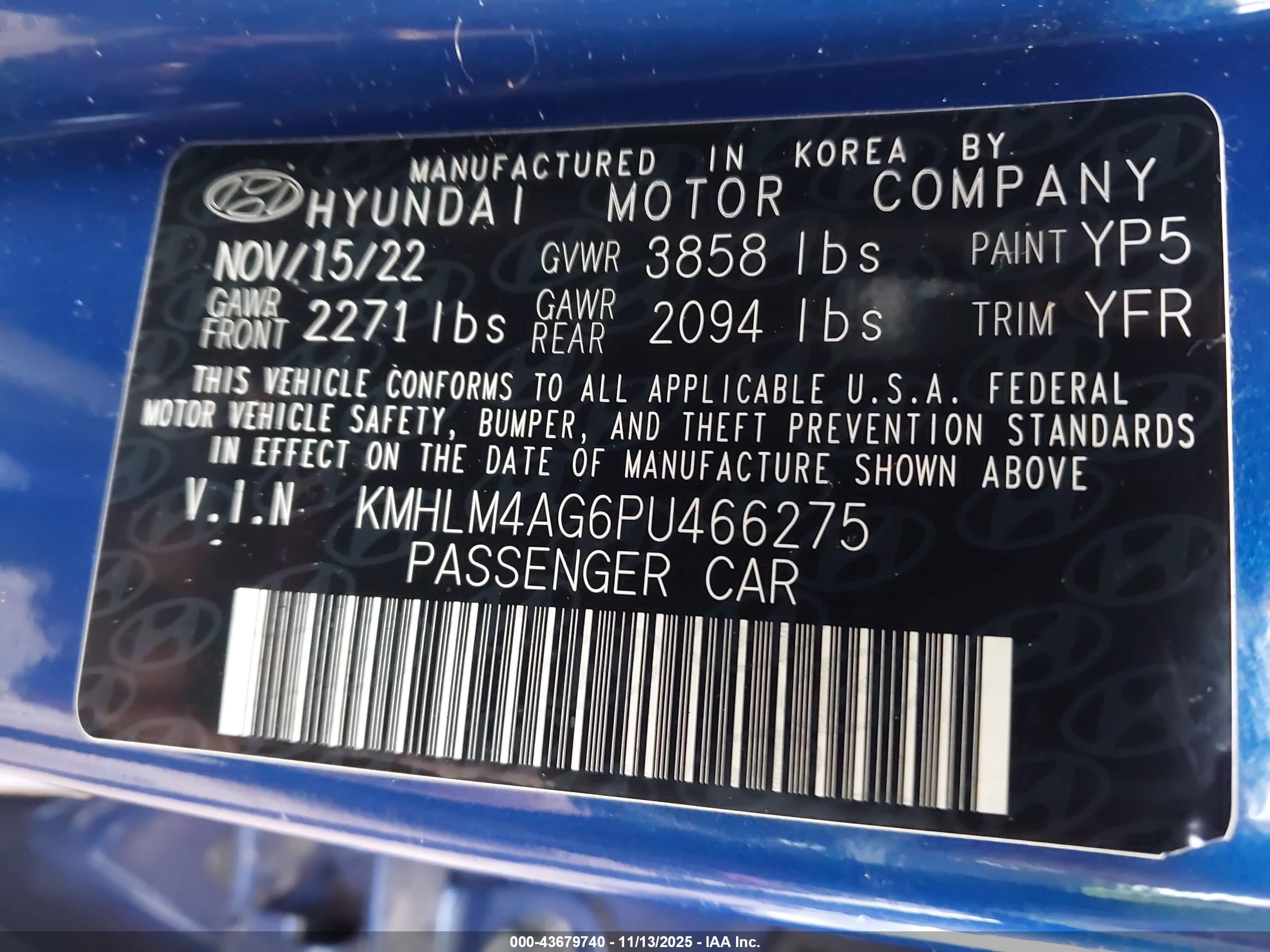 HYUNDAI ELANTRA image 9