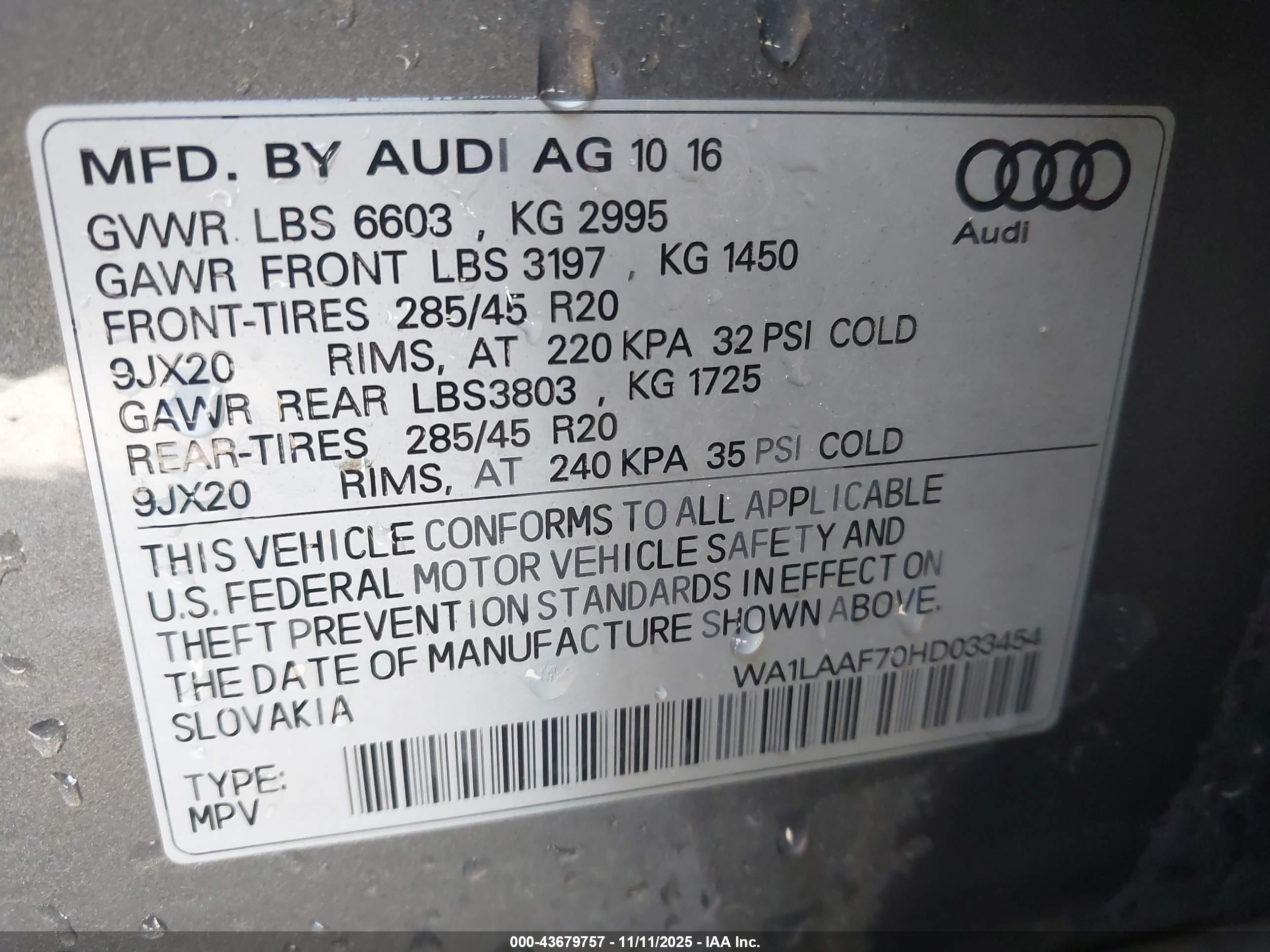AUDI Q7 image 9