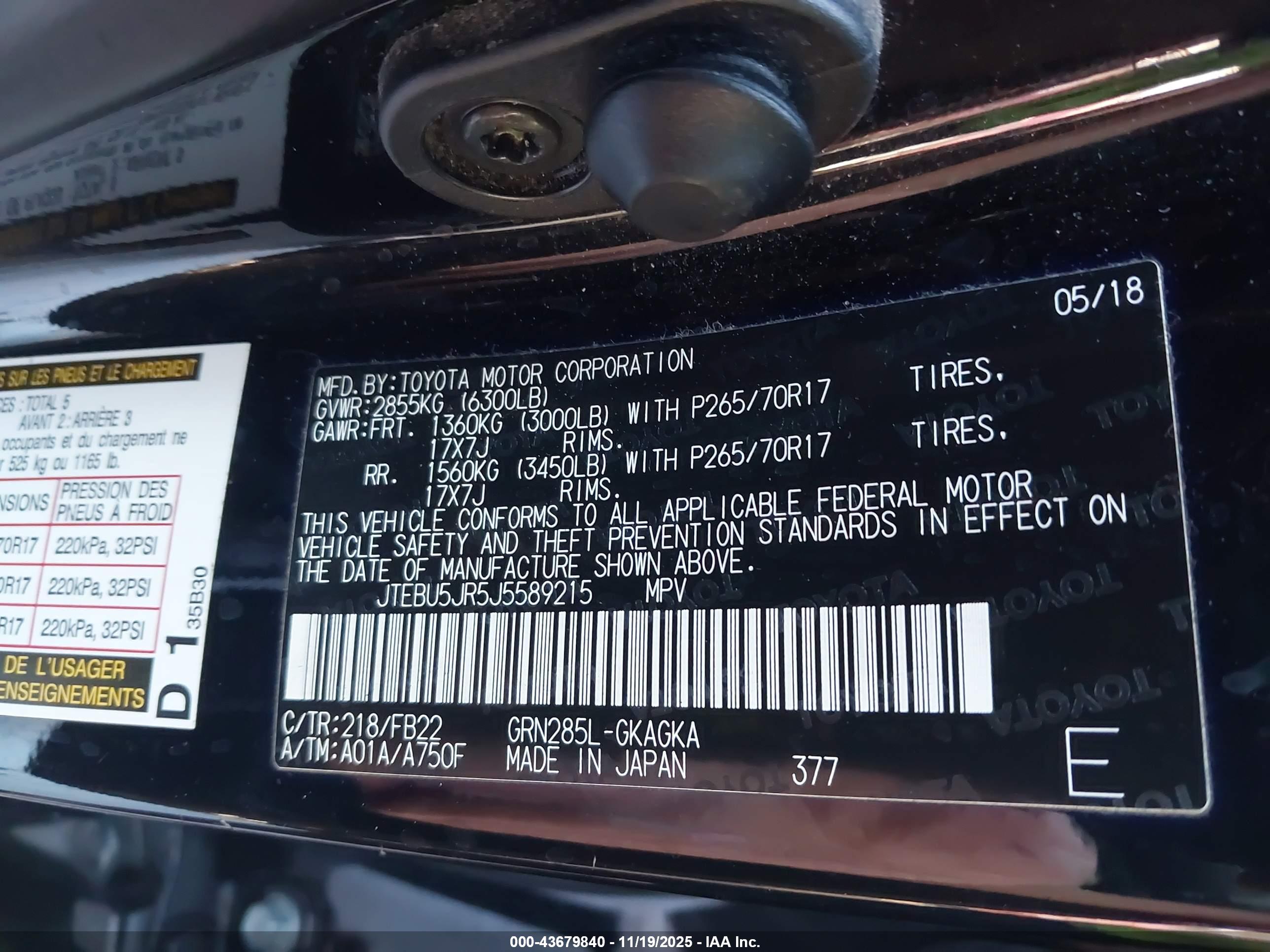 TOYOTA 4RUNNER image 9