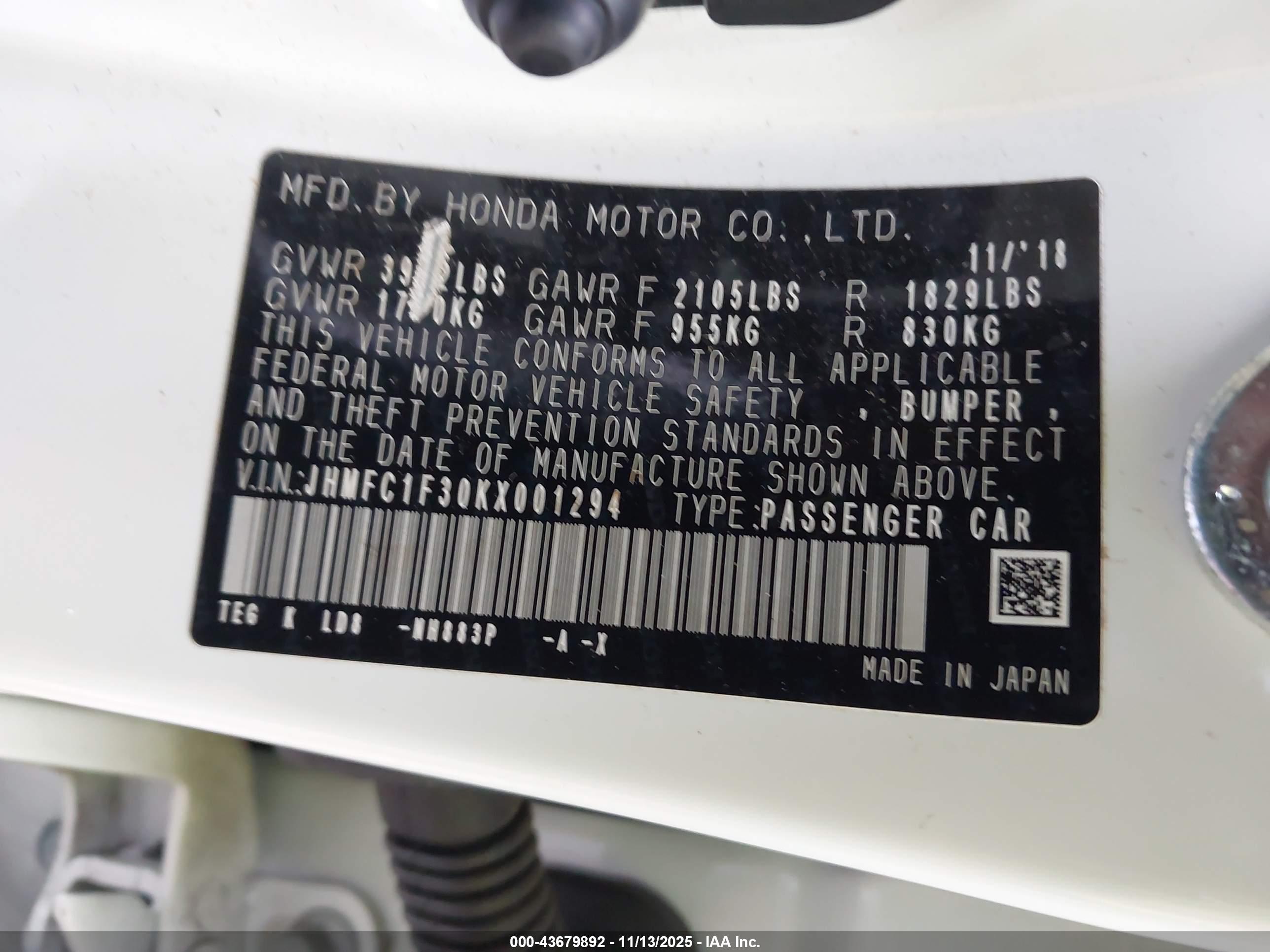 HONDA CIVIC image 9