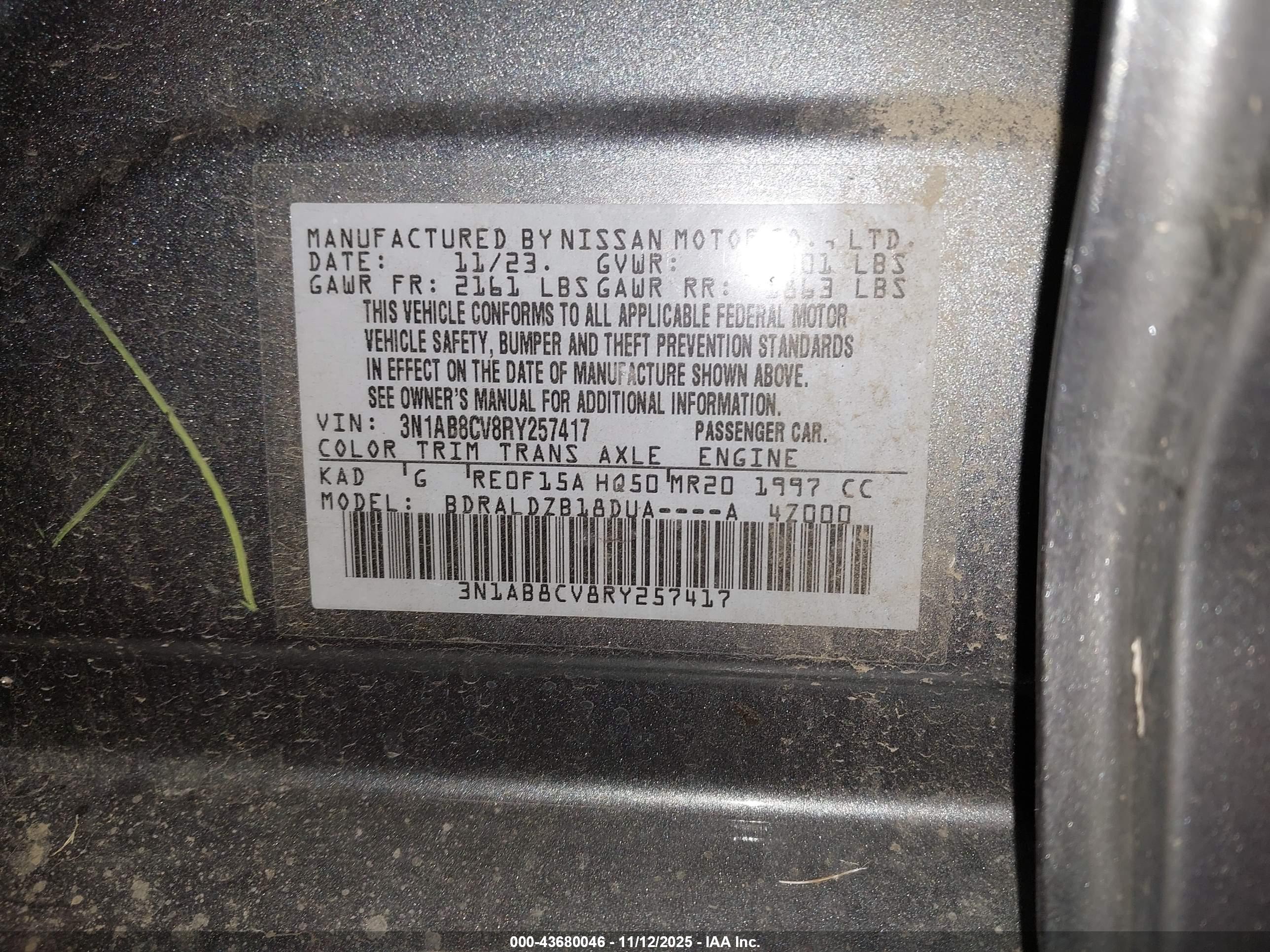 NISSAN SENTRA image 9