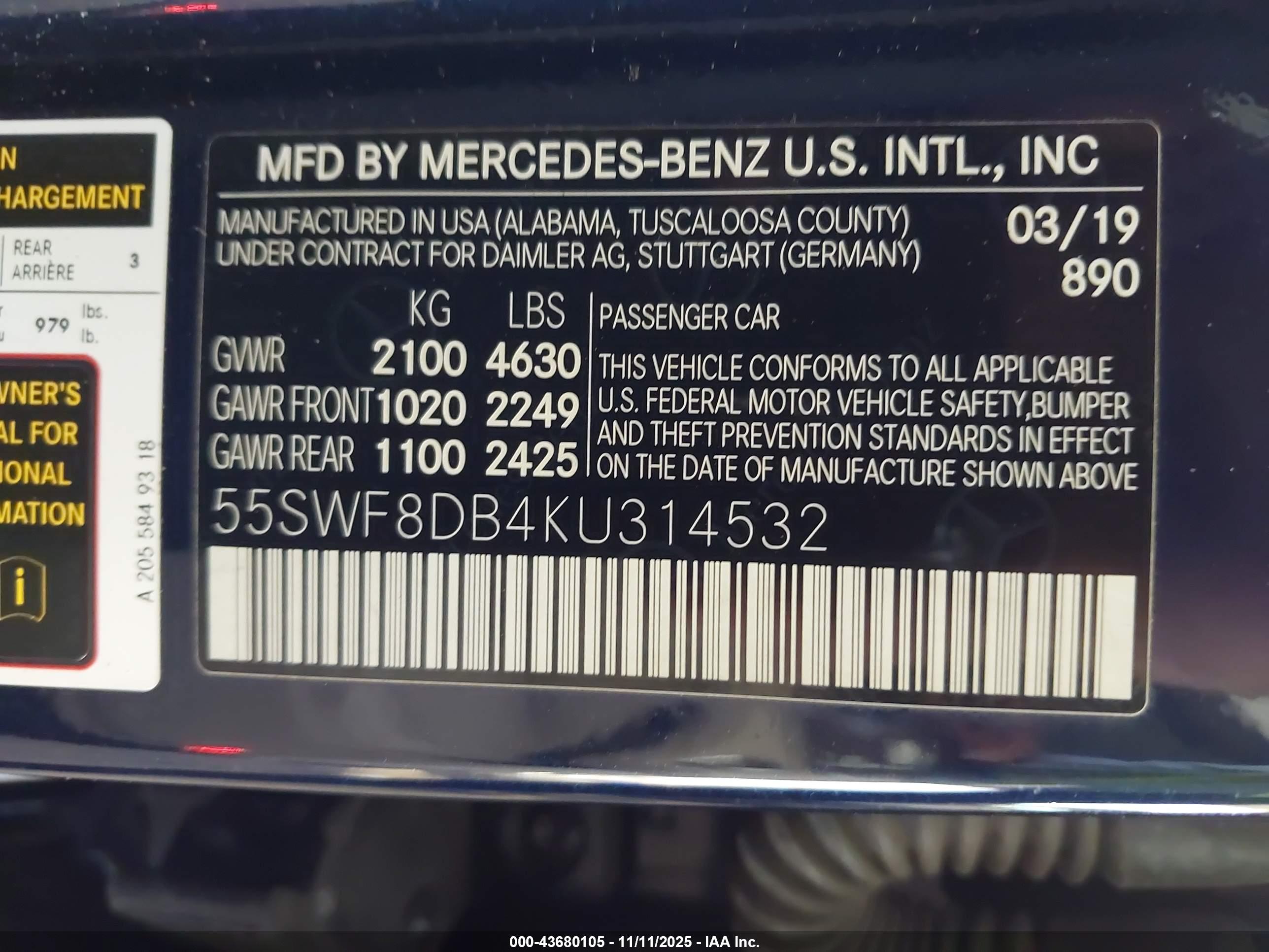 MERCEDES-BENZ C image 9