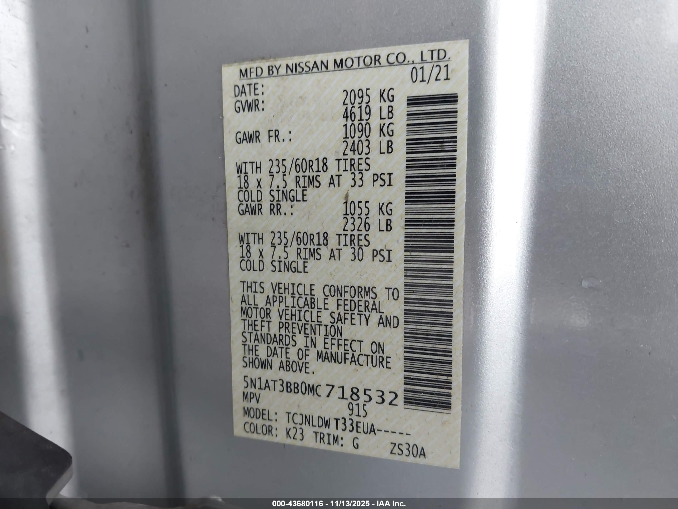 NISSAN ROGUE image 9