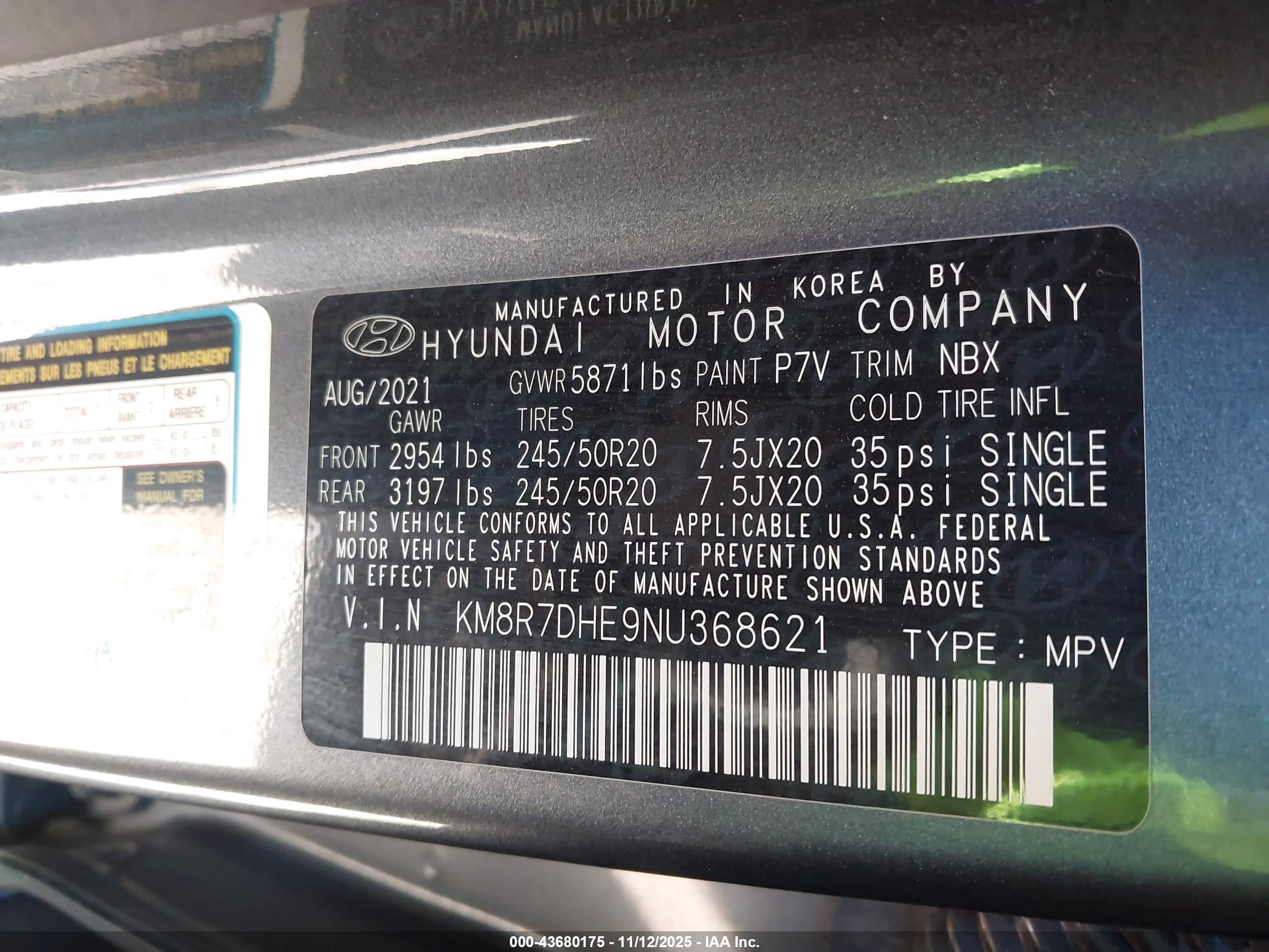 HYUNDAI PALISADE image 9