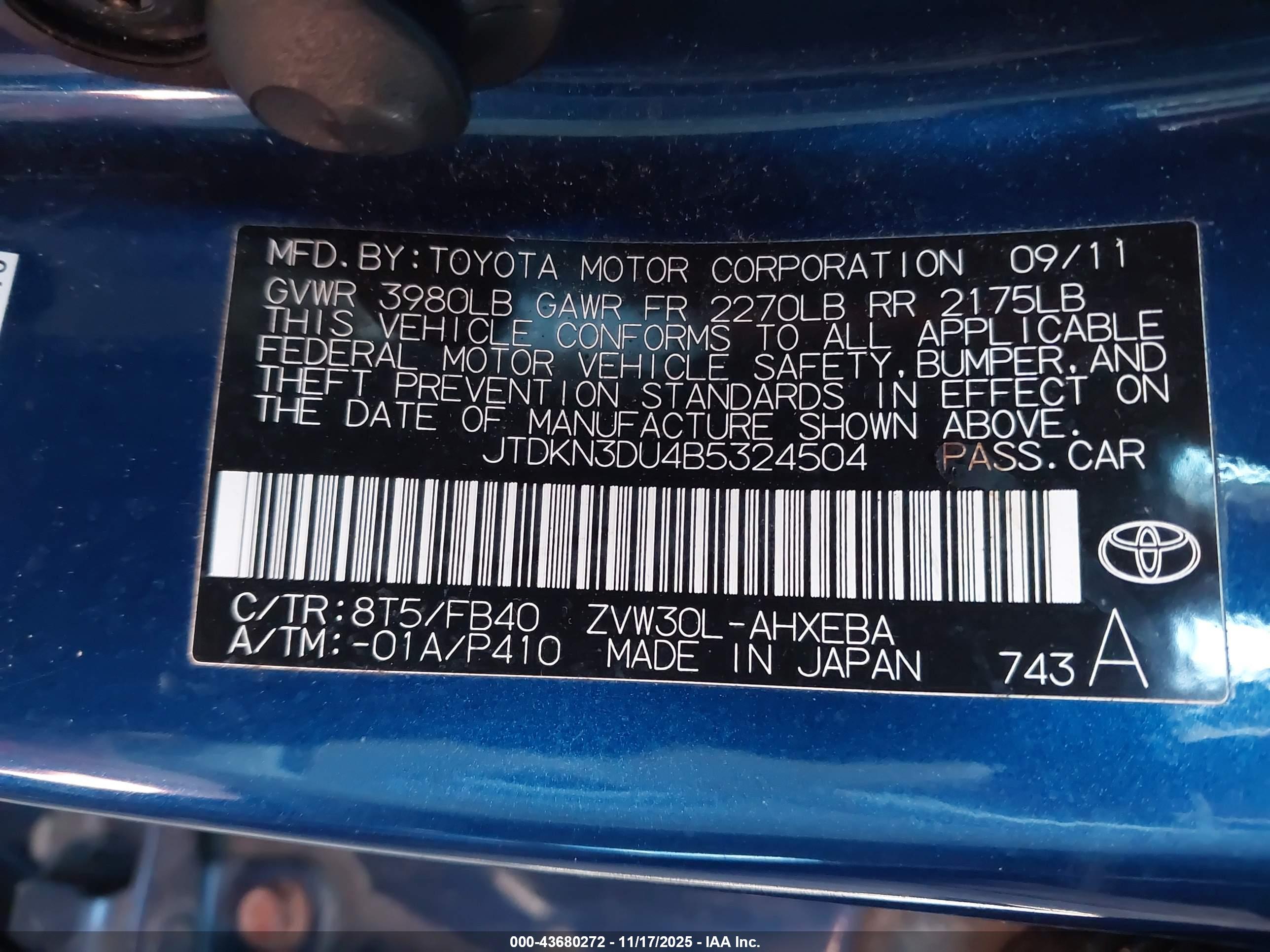 TOYOTA PRIUS image 9