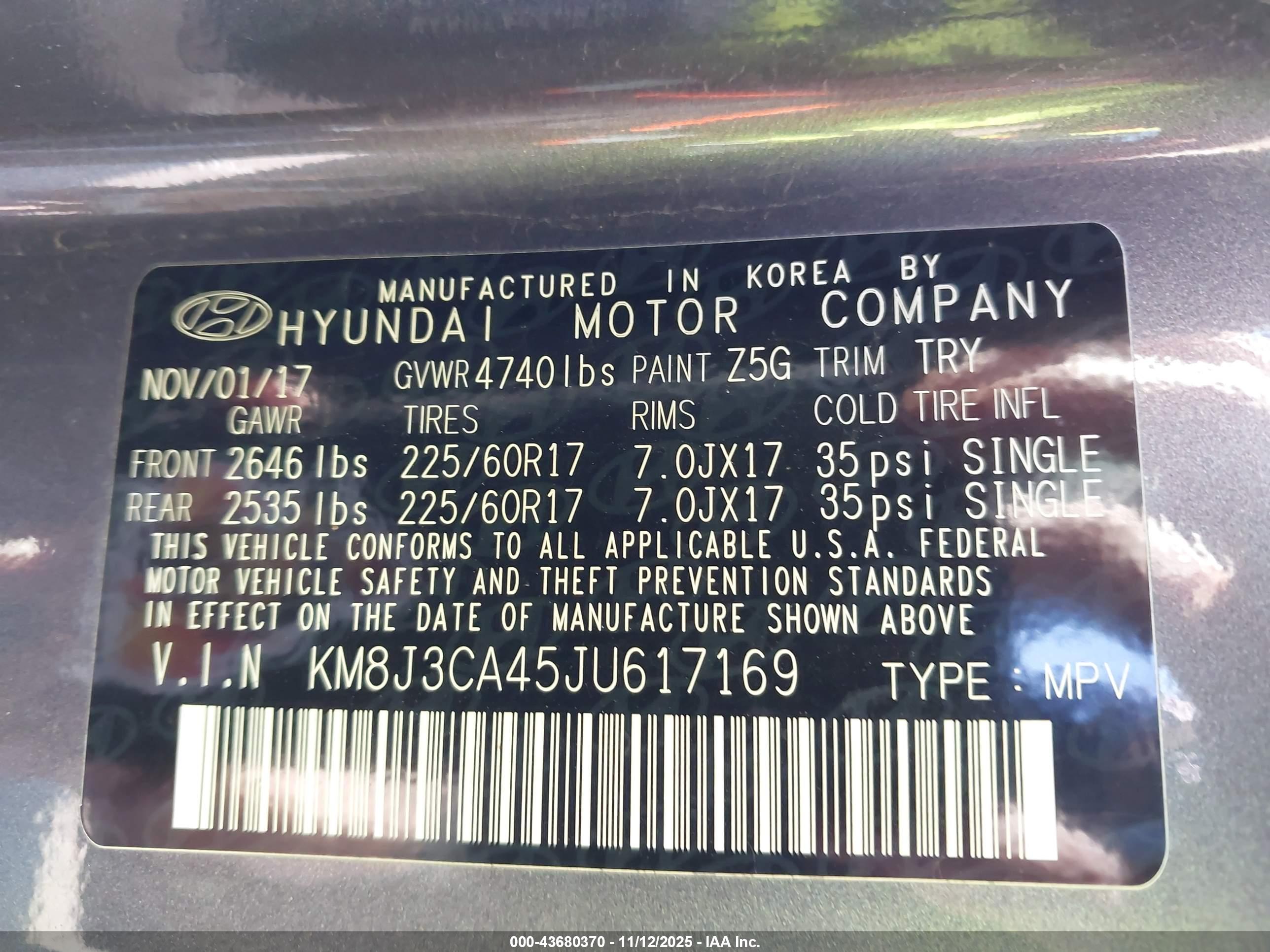 HYUNDAI TUCSON image 9
