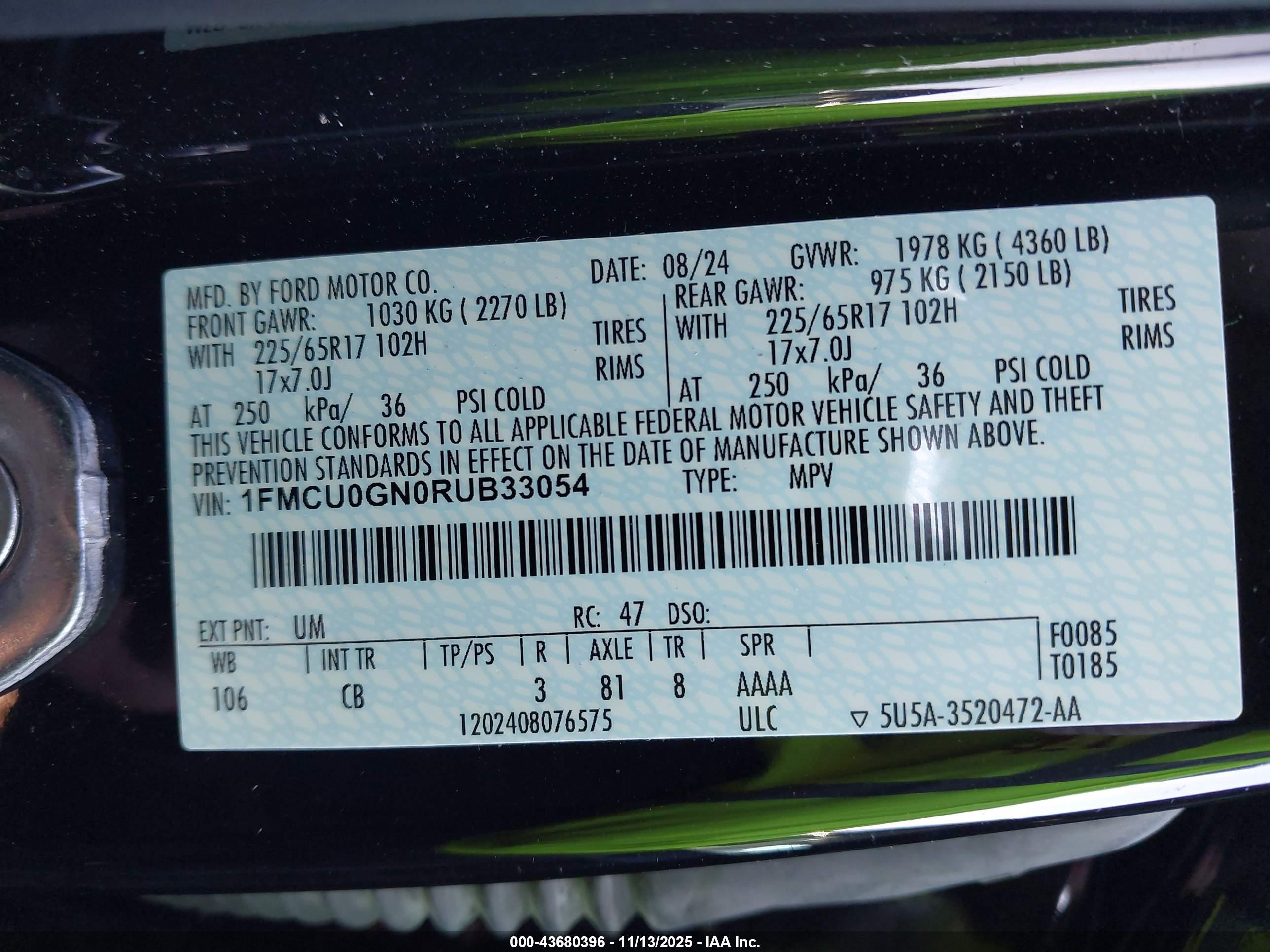 FORD ESCAPE image 9