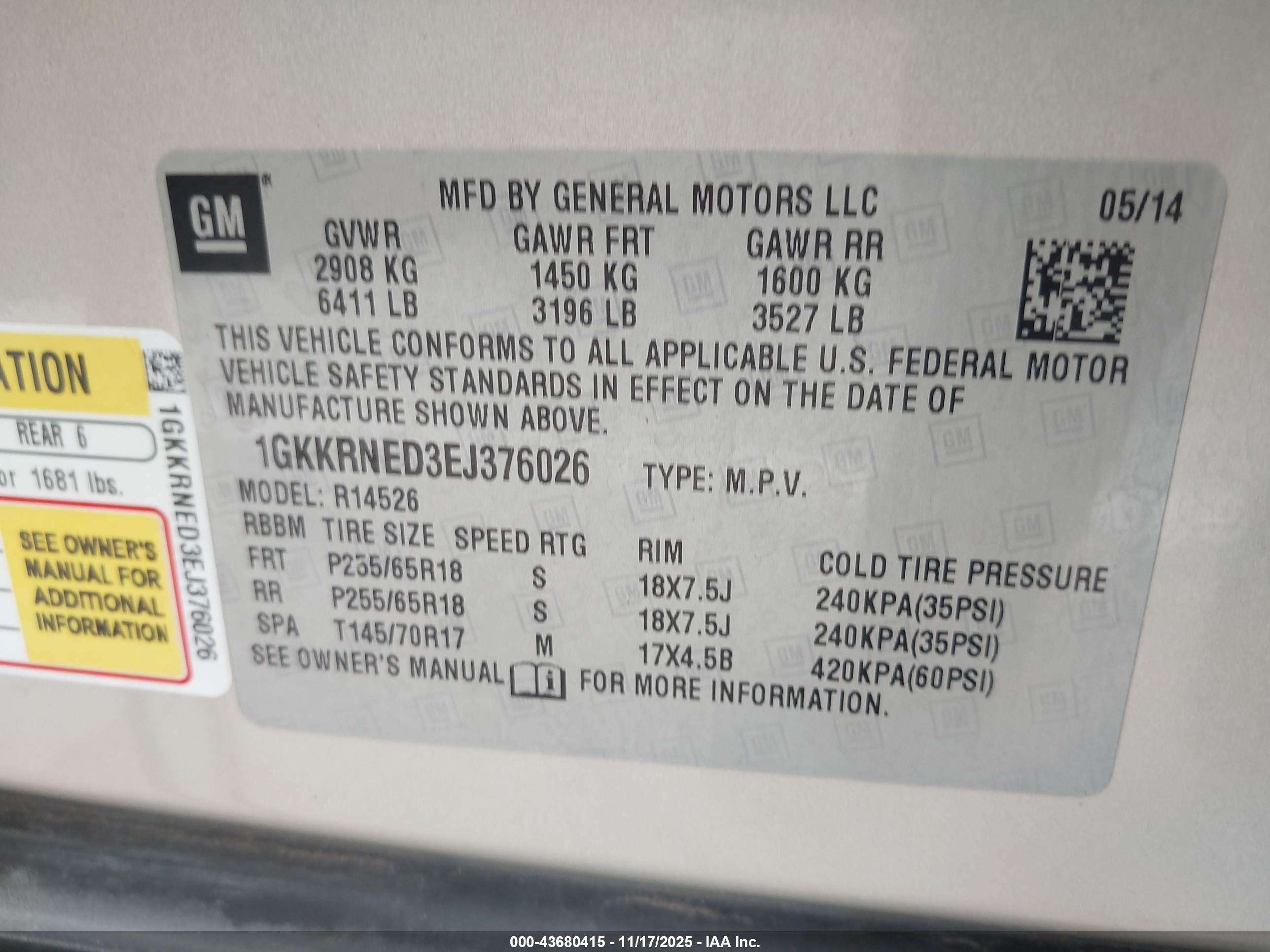 GMC ACADIA image 9