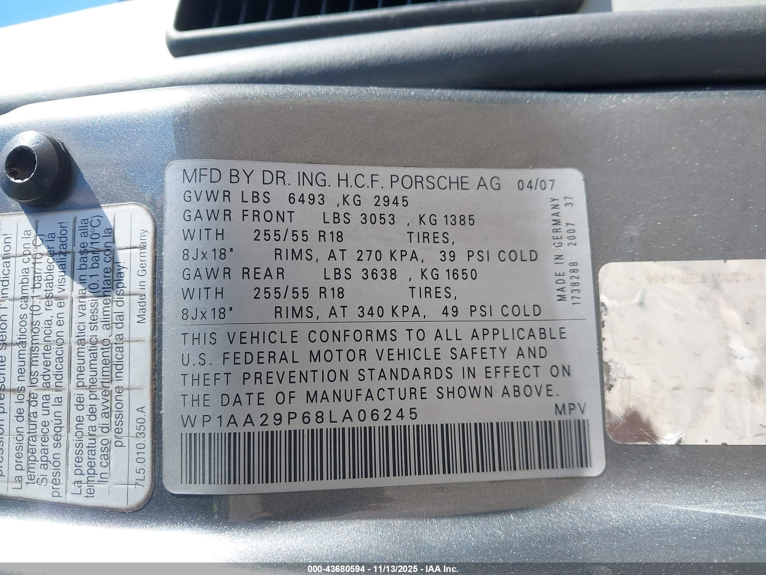 PORSCHE CAYENNE image 9