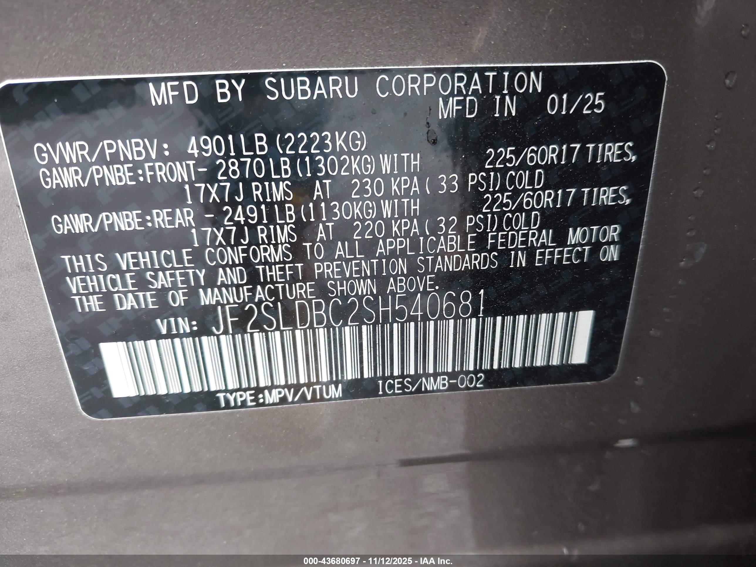 SUBARU FORESTER image 9