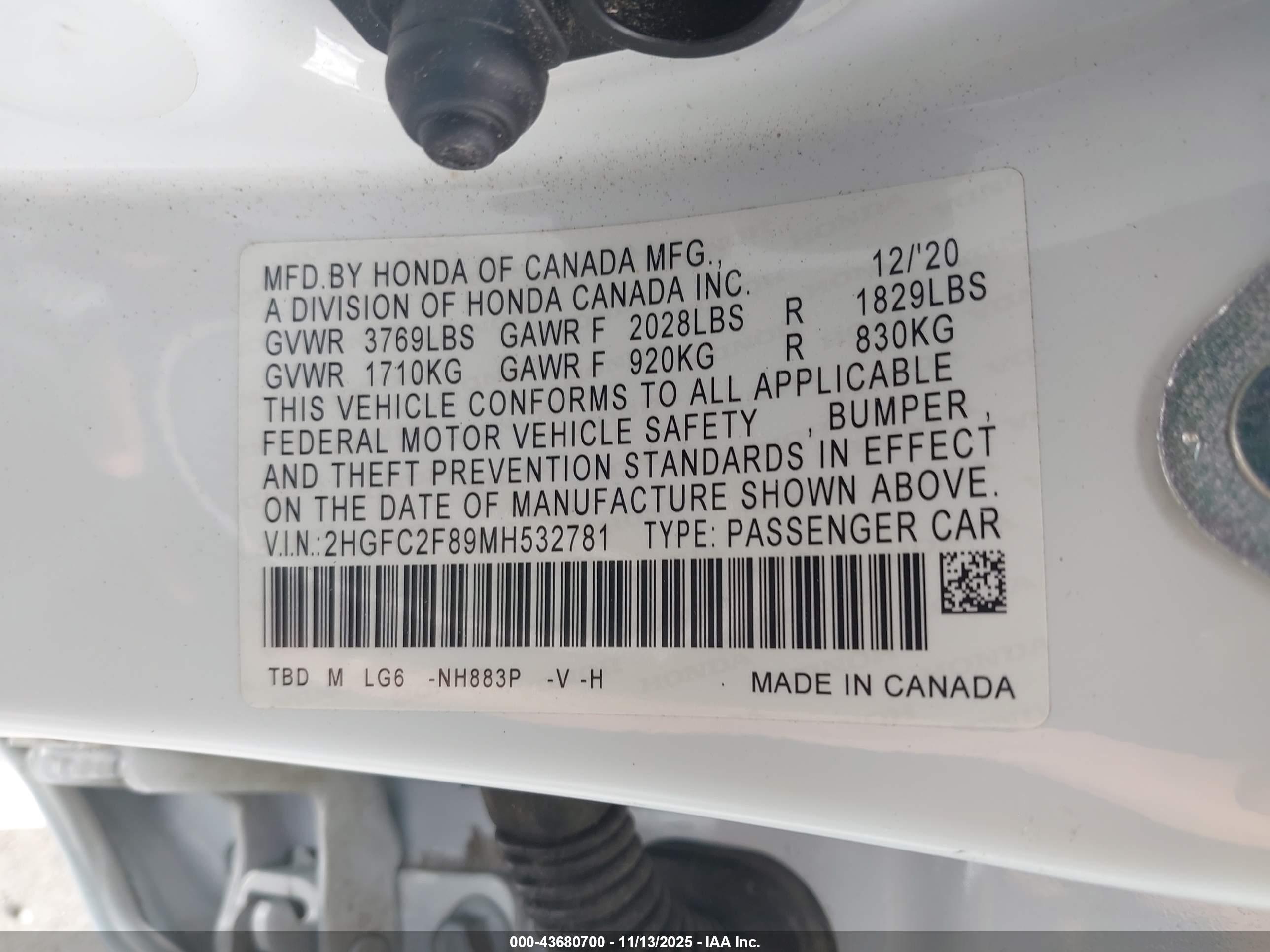 HONDA CIVIC image 9