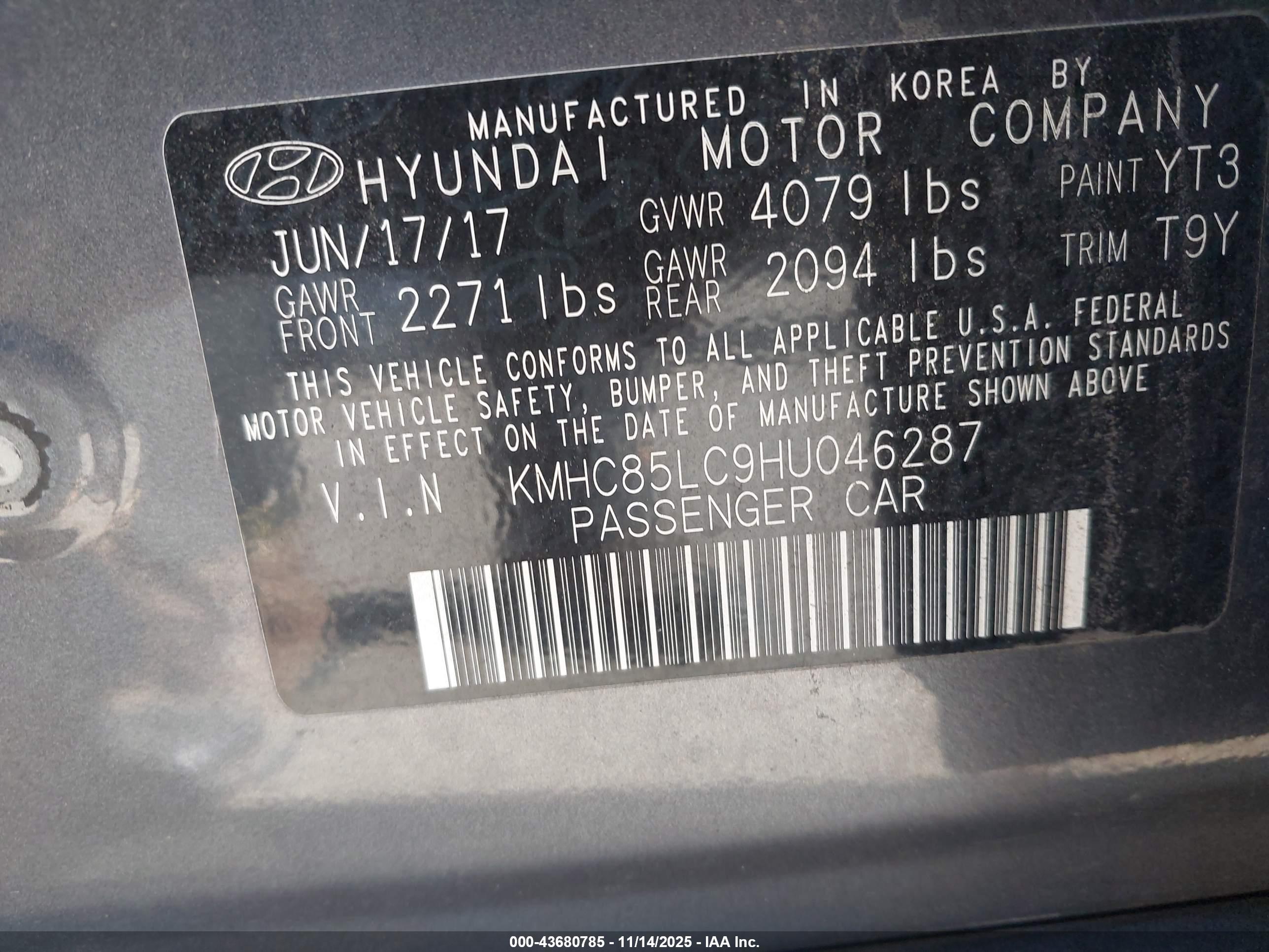 HYUNDAI IONIQ image 9