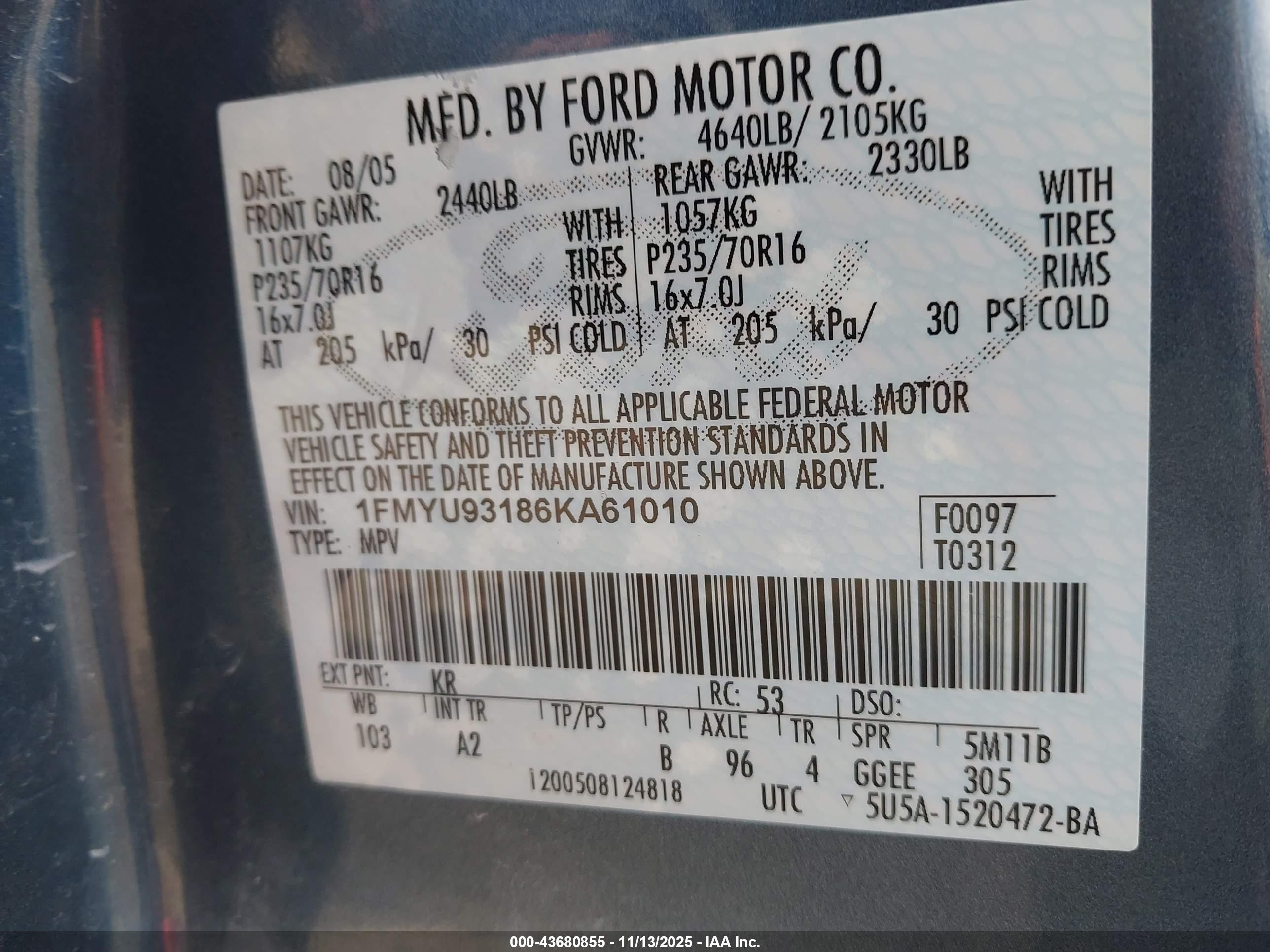 FORD ESCAPE image 9