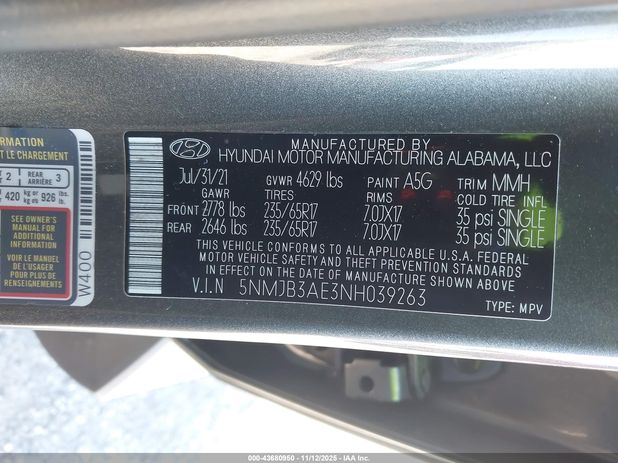 HYUNDAI TUCSON image 9