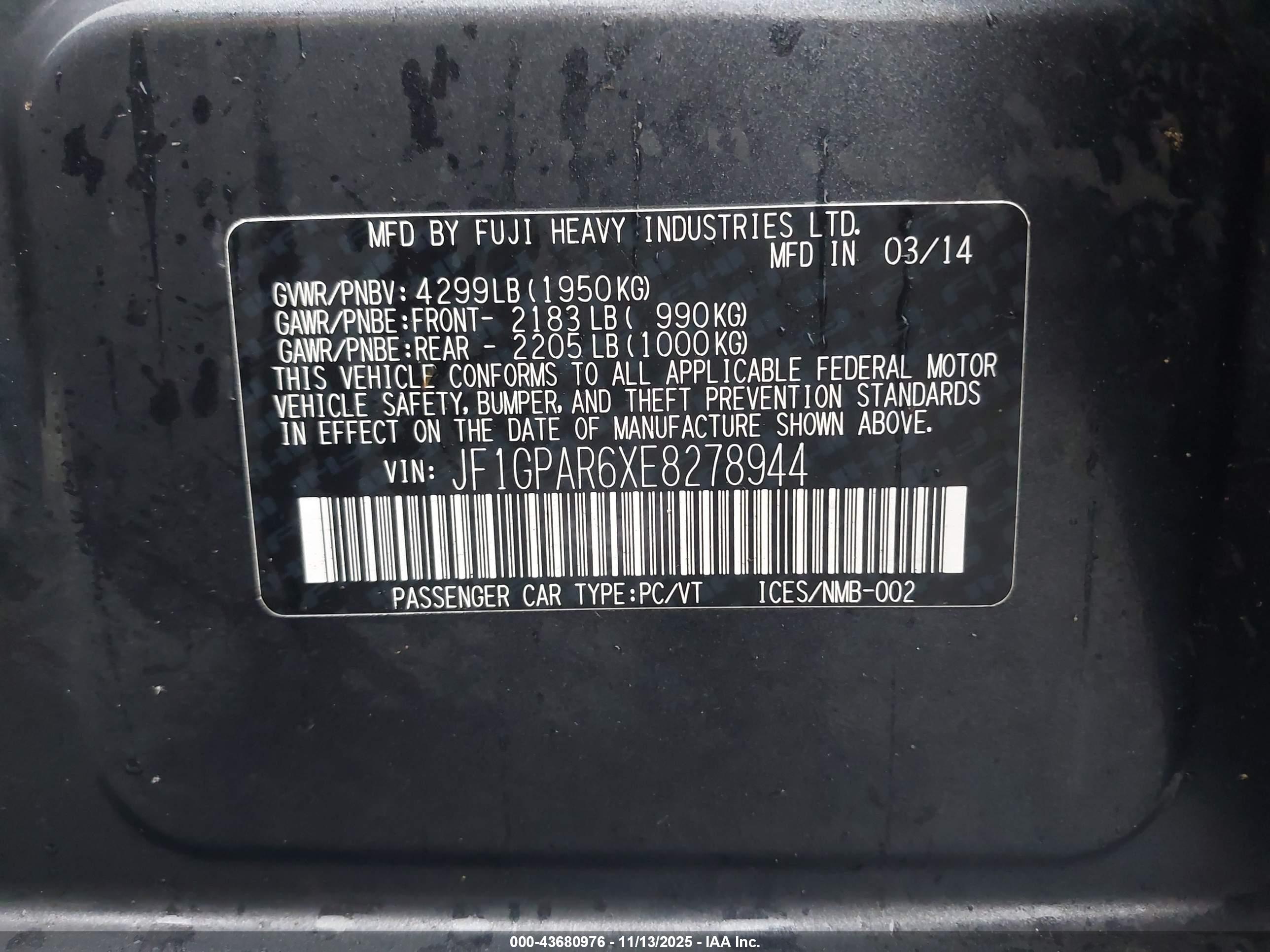 SUBARU IMPREZA image 9