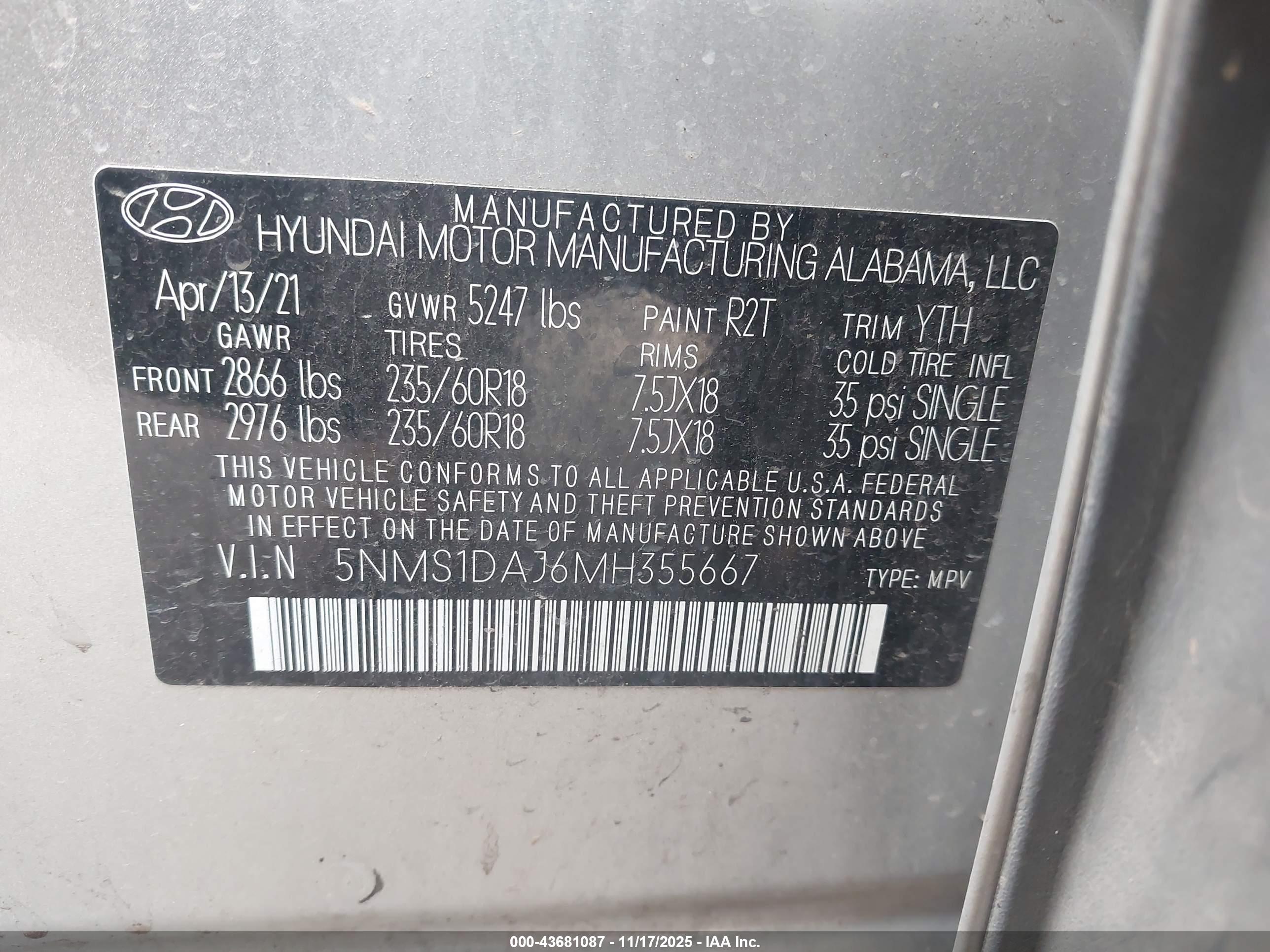 HYUNDAI SANTA image 9