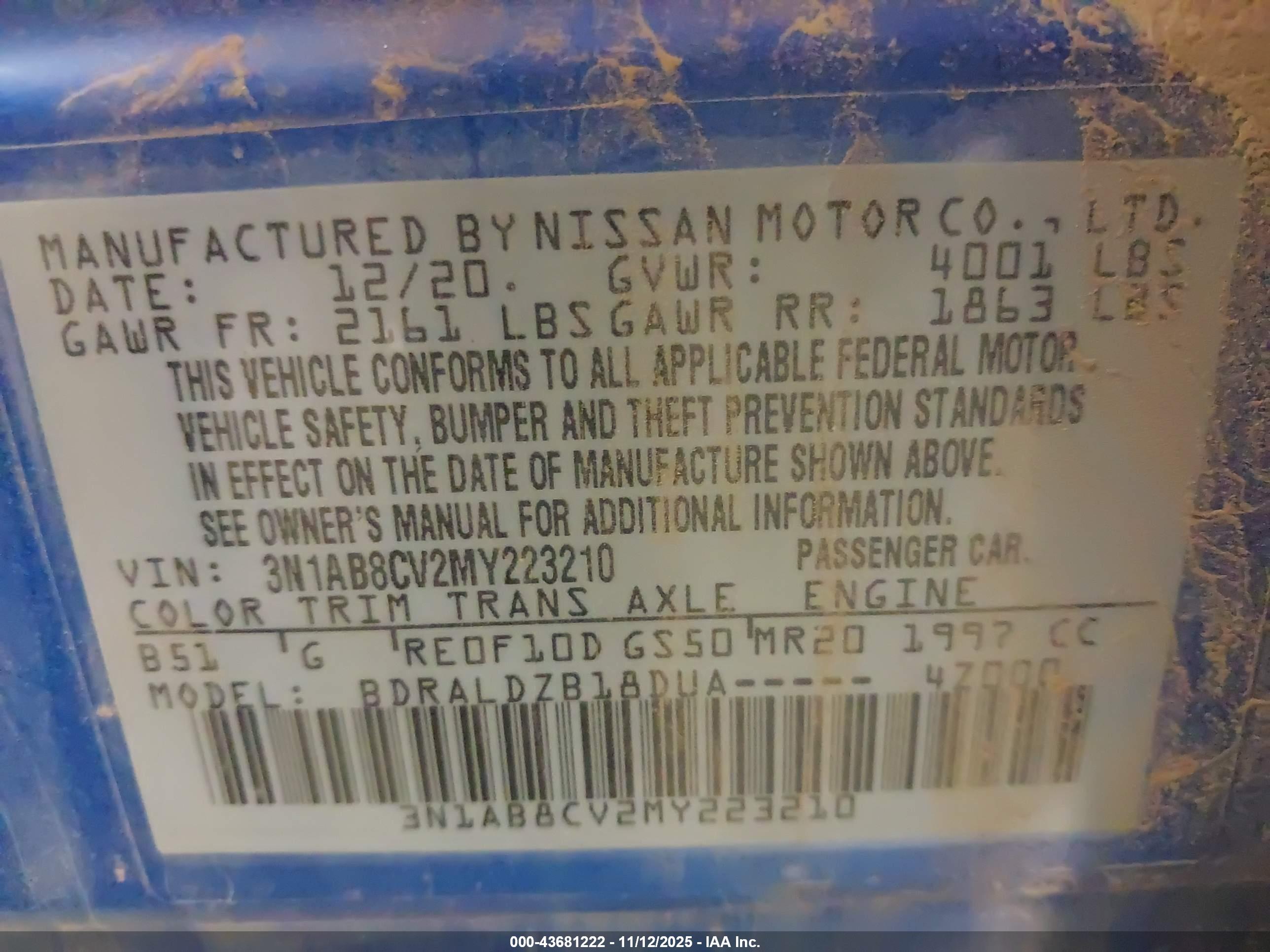 NISSAN SENTRA image 9