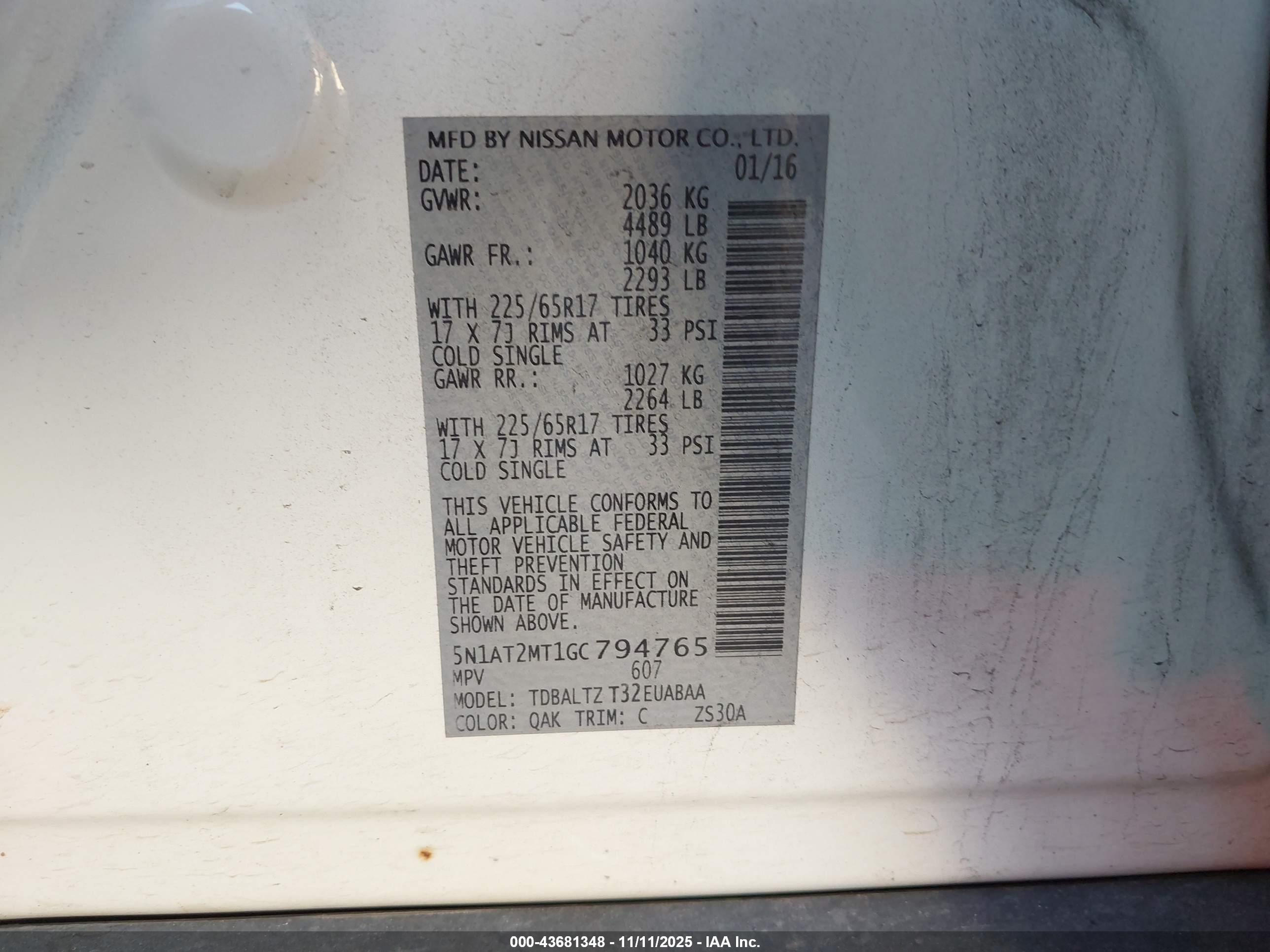 NISSAN ROGUE image 9