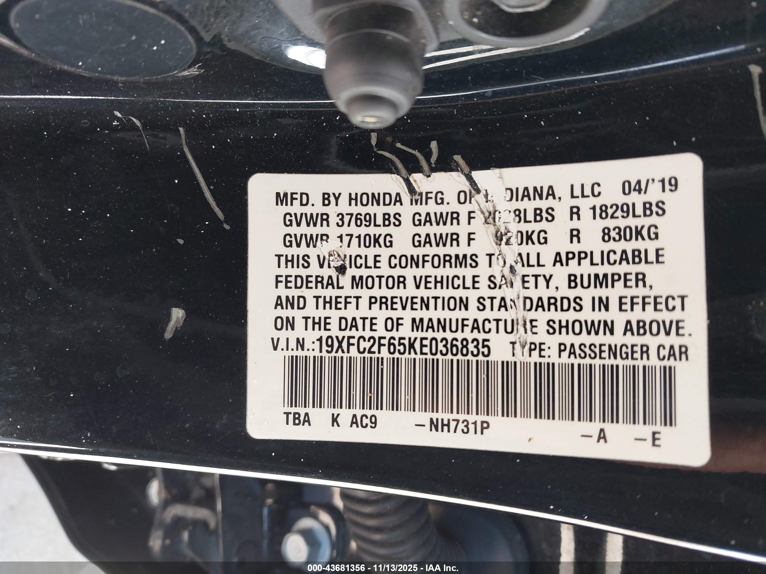 HONDA CIVIC image 9