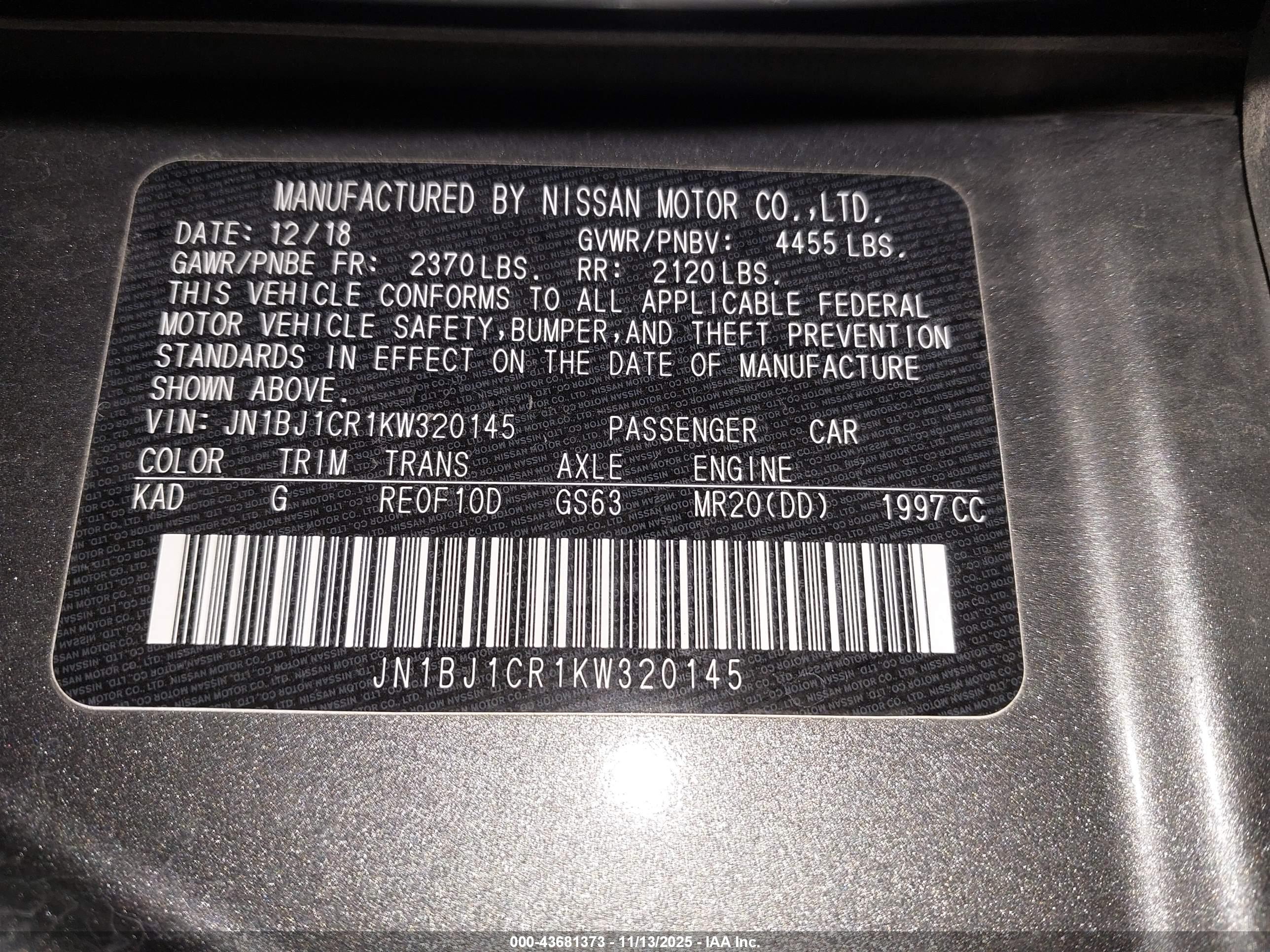 NISSAN ROGUE image 9