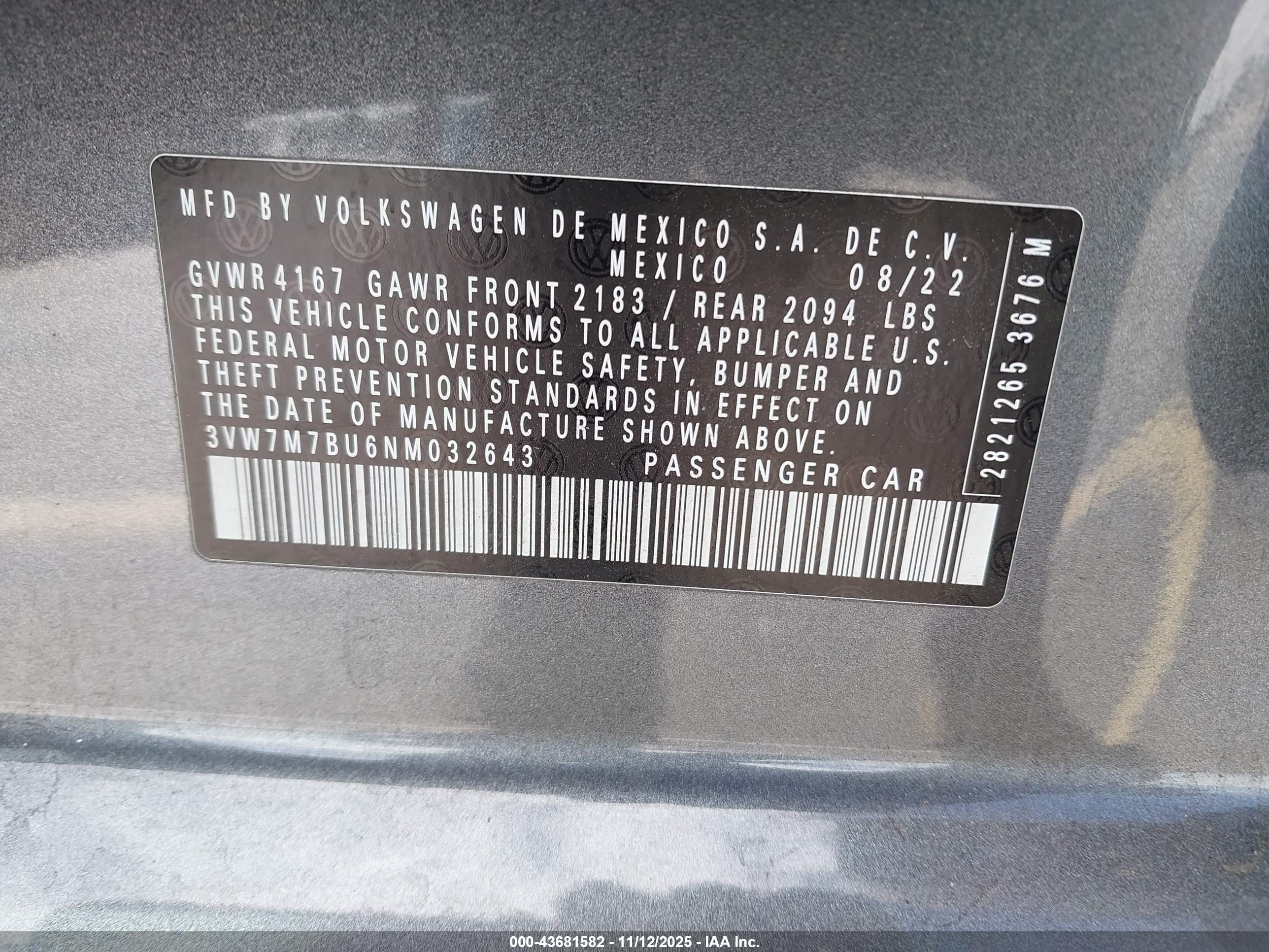 VOLKSWAGEN JETTA image 9