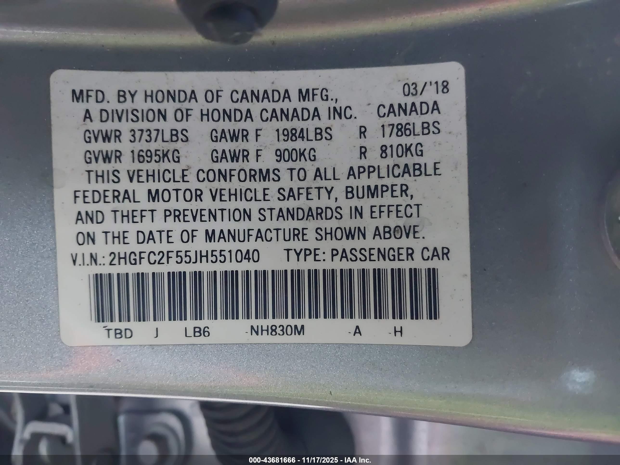 HONDA CIVIC image 9