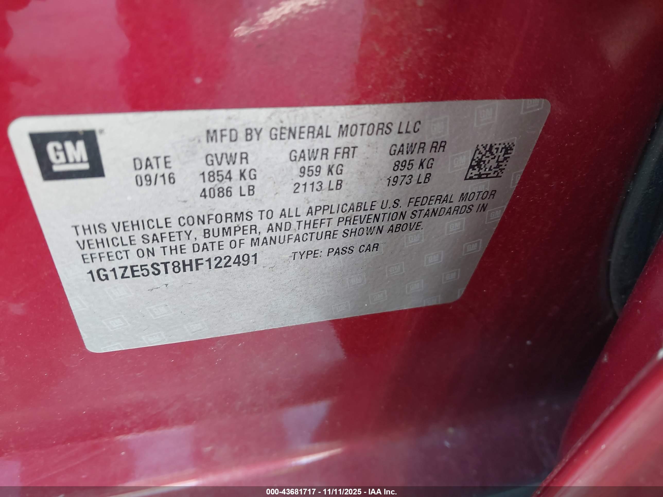 CHEVROLET MALIBU image 9