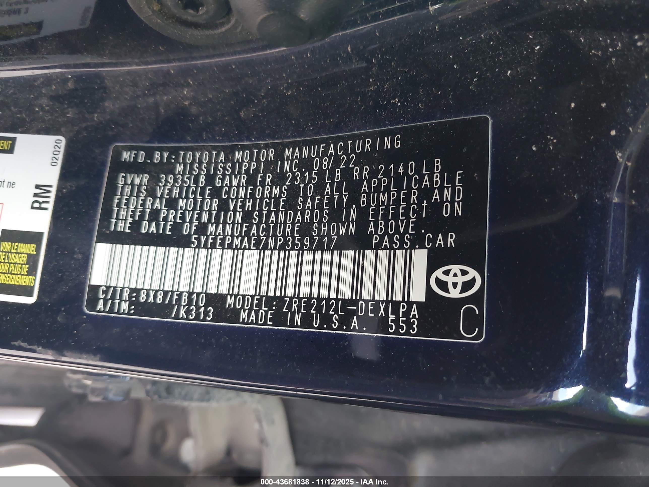 TOYOTA COROLLA image 9