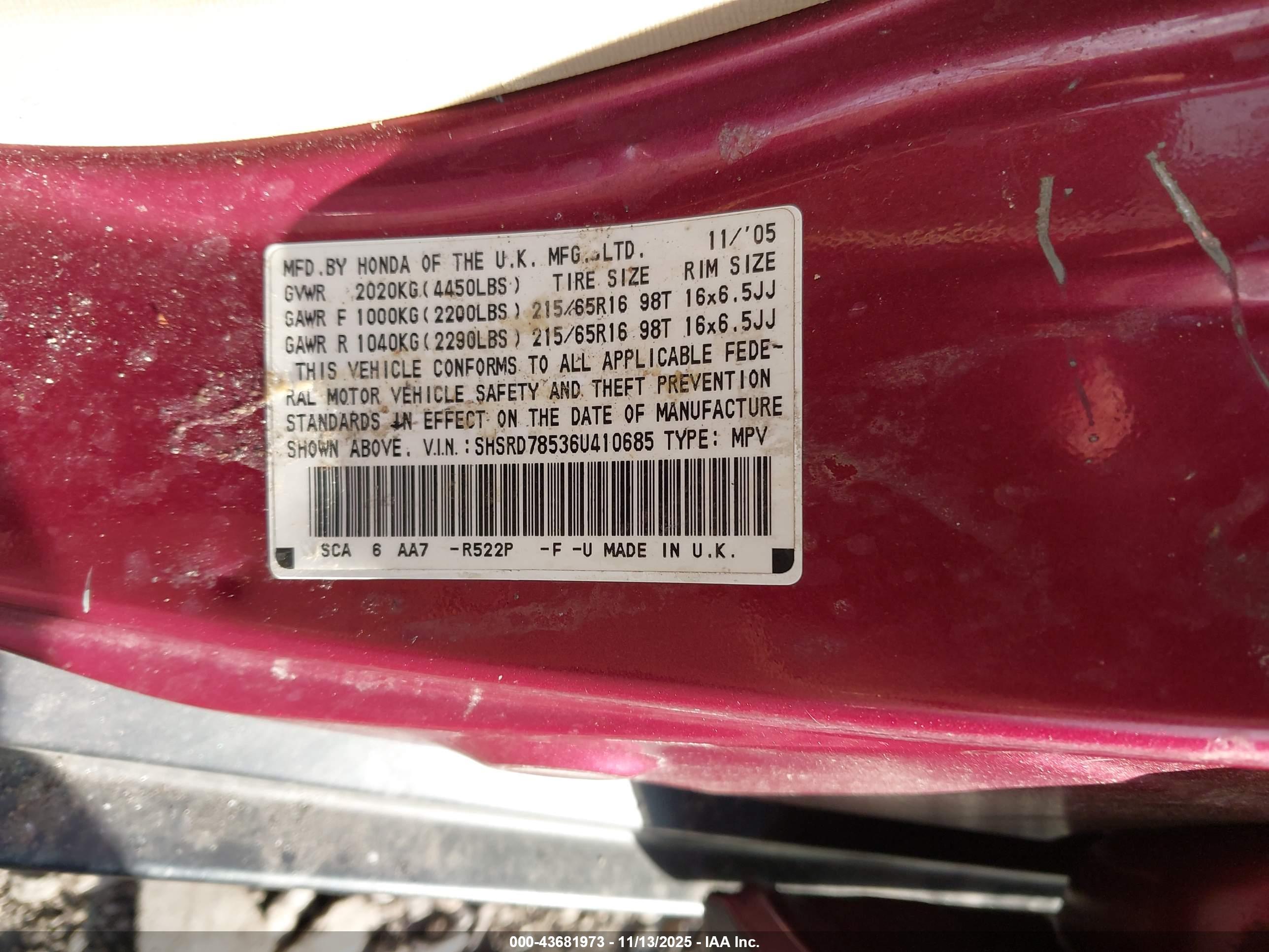 HONDA CR-V image 9
