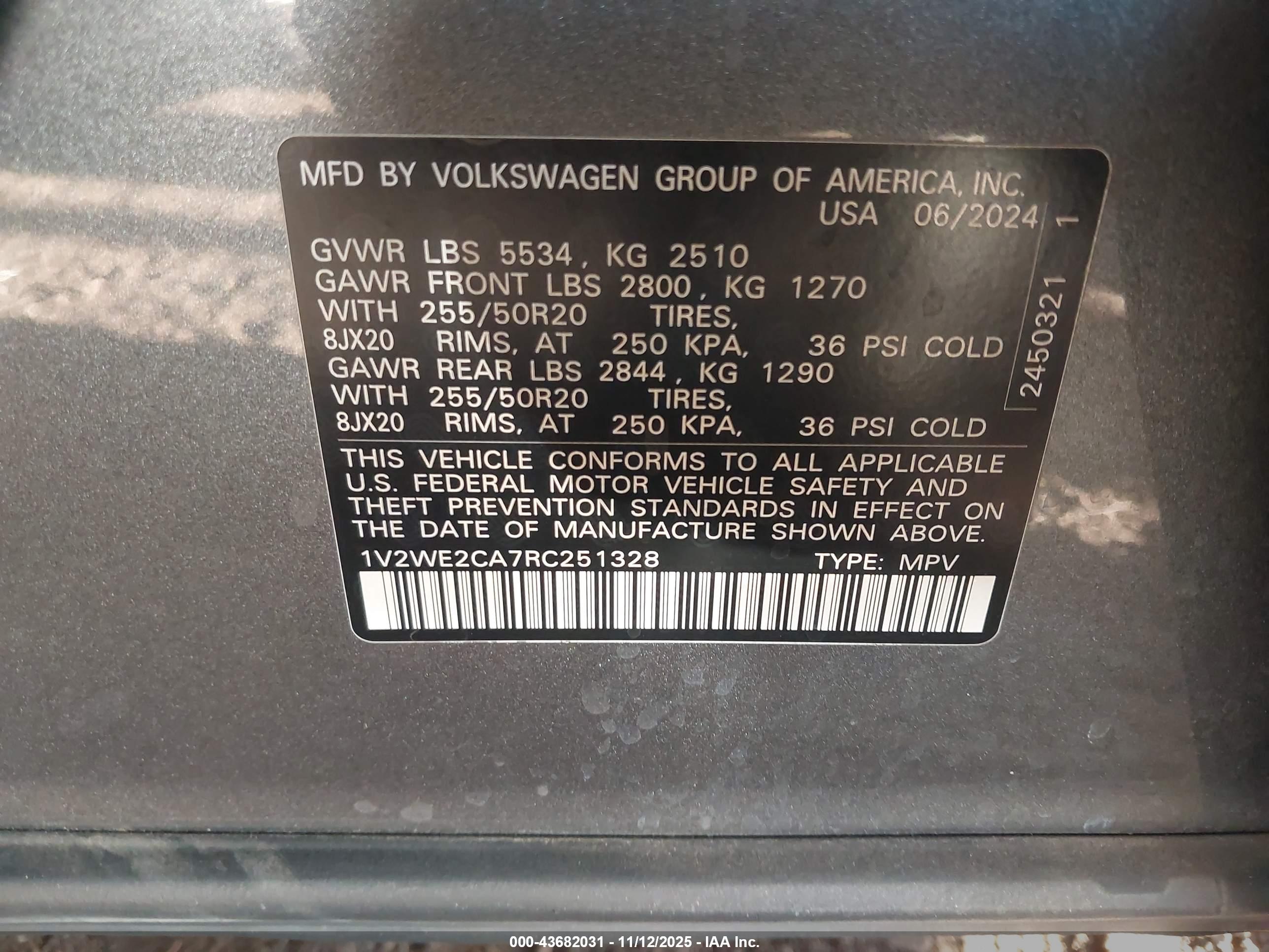 VOLKSWAGEN ATLAS image 9