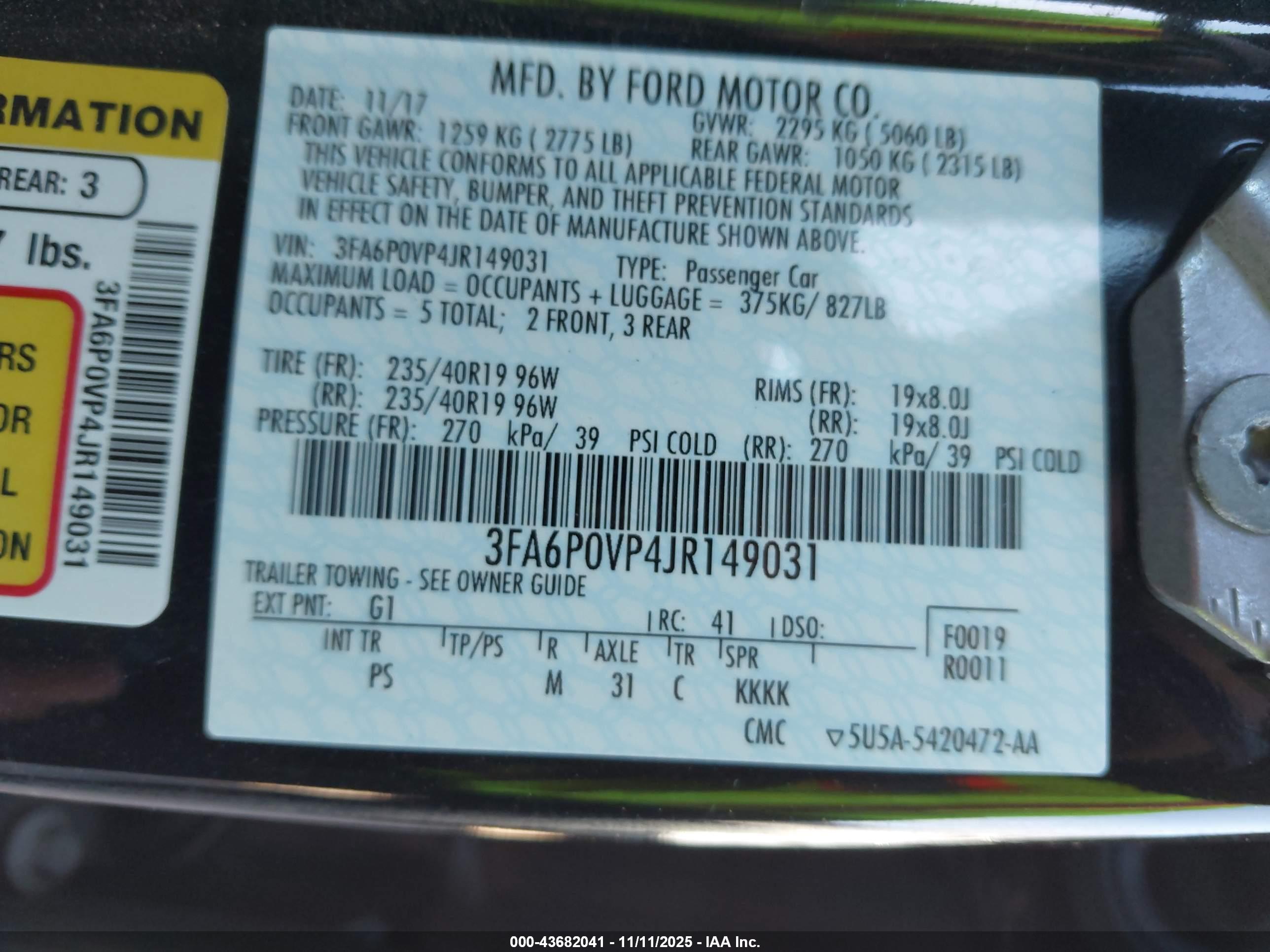 FORD FUSION image 9