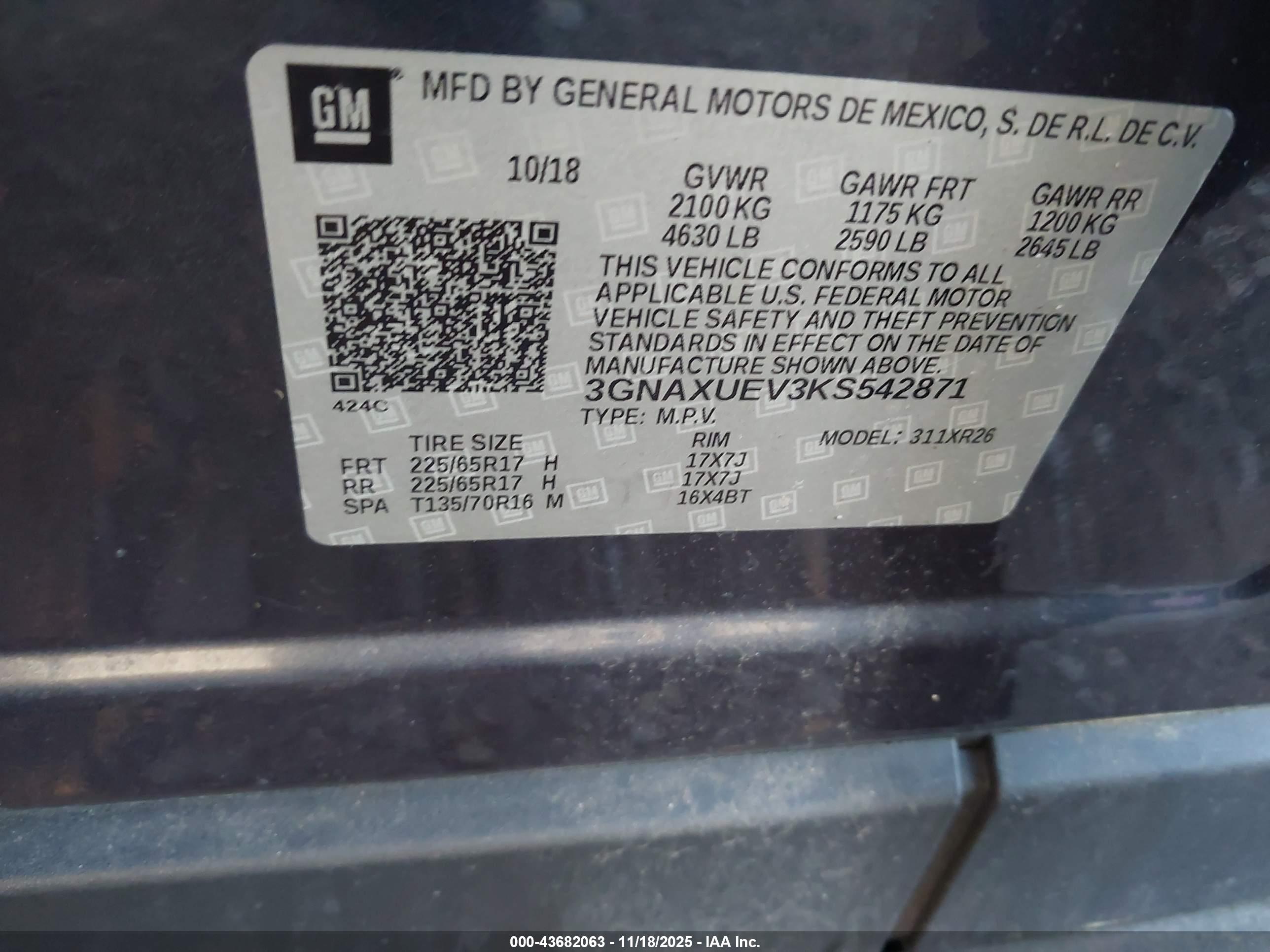 CHEVROLET EQUINOX image 9