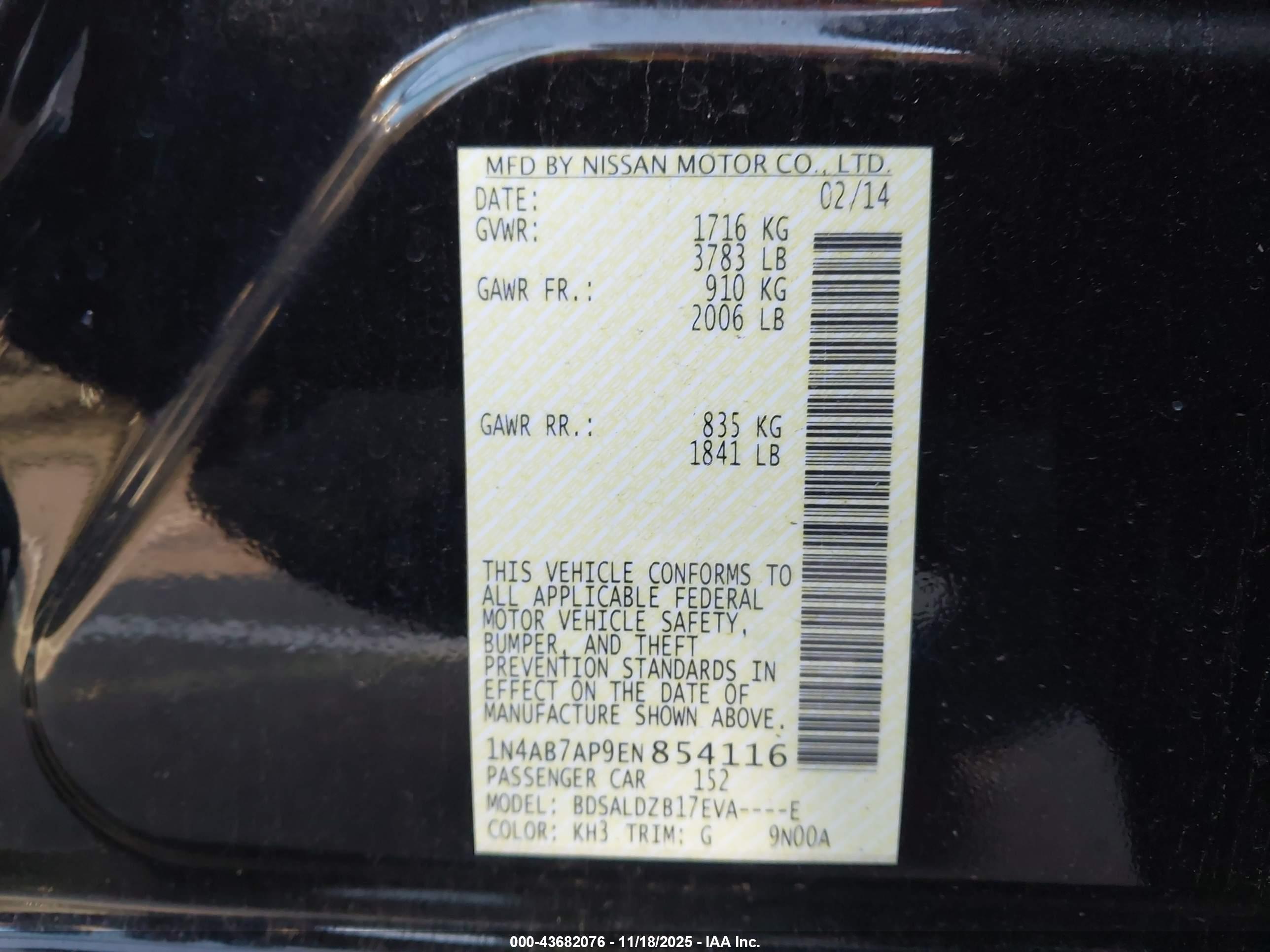 NISSAN SENTRA image 9