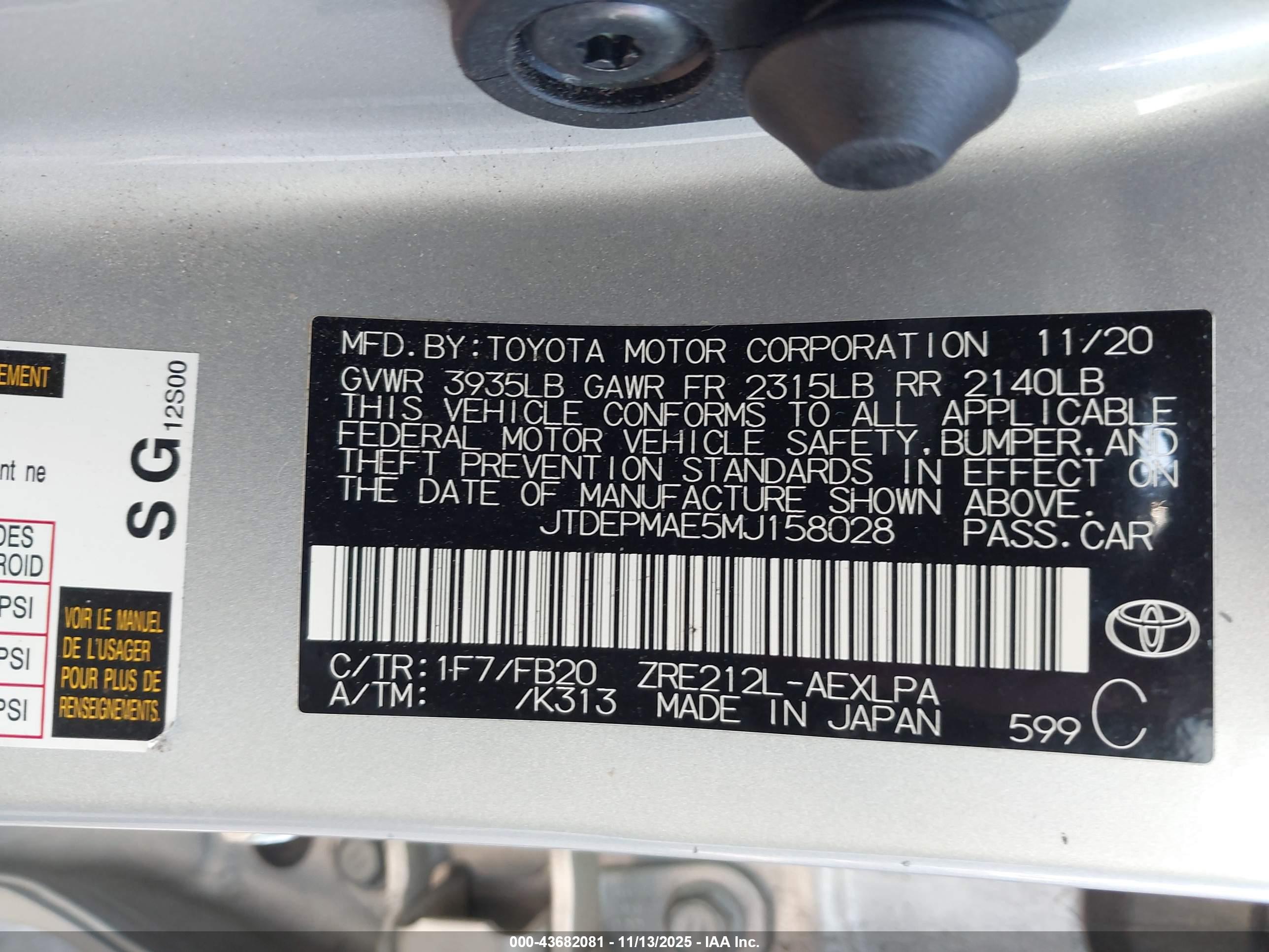 TOYOTA COROLLA image 9