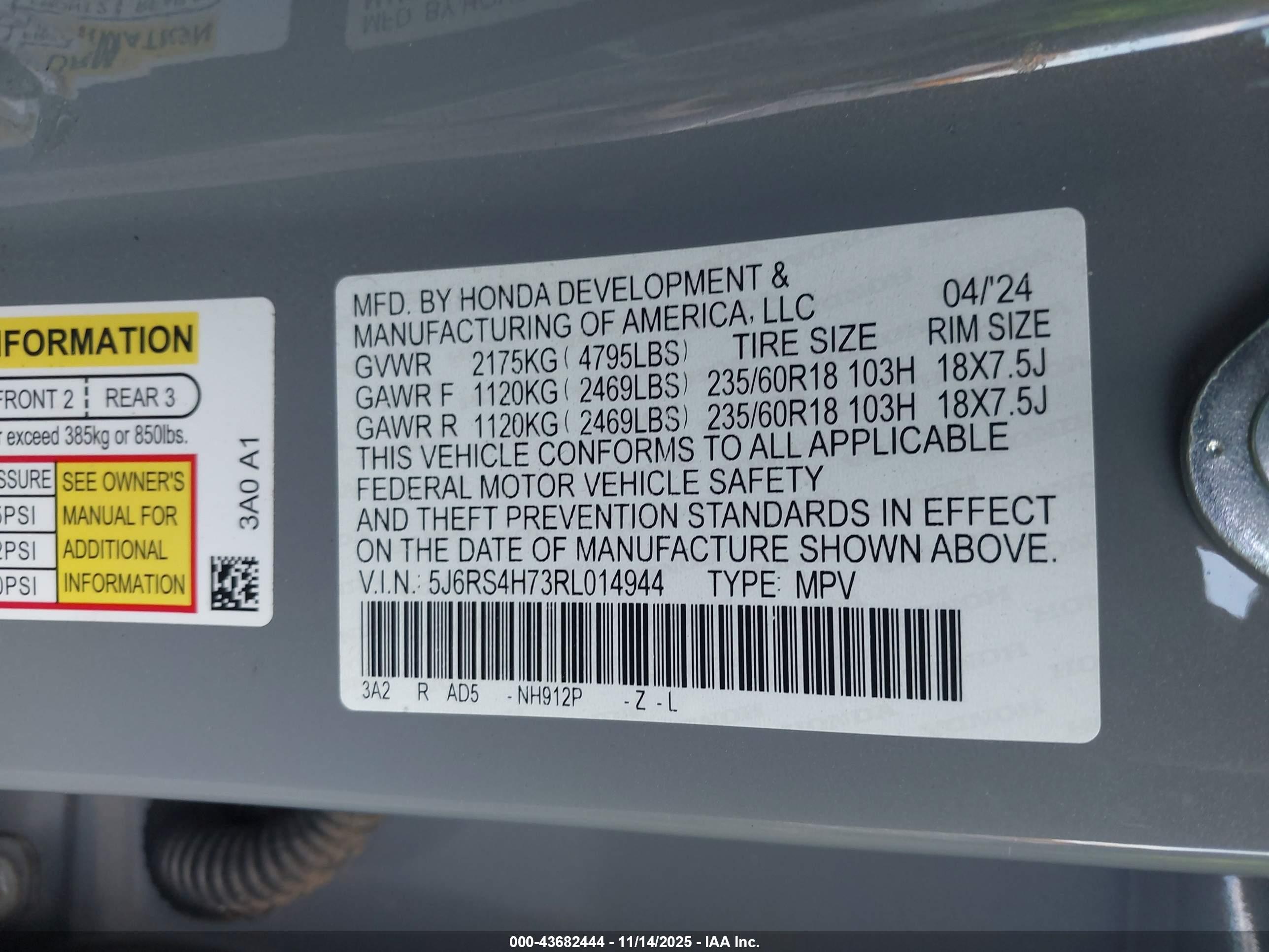 HONDA CR-V image 9