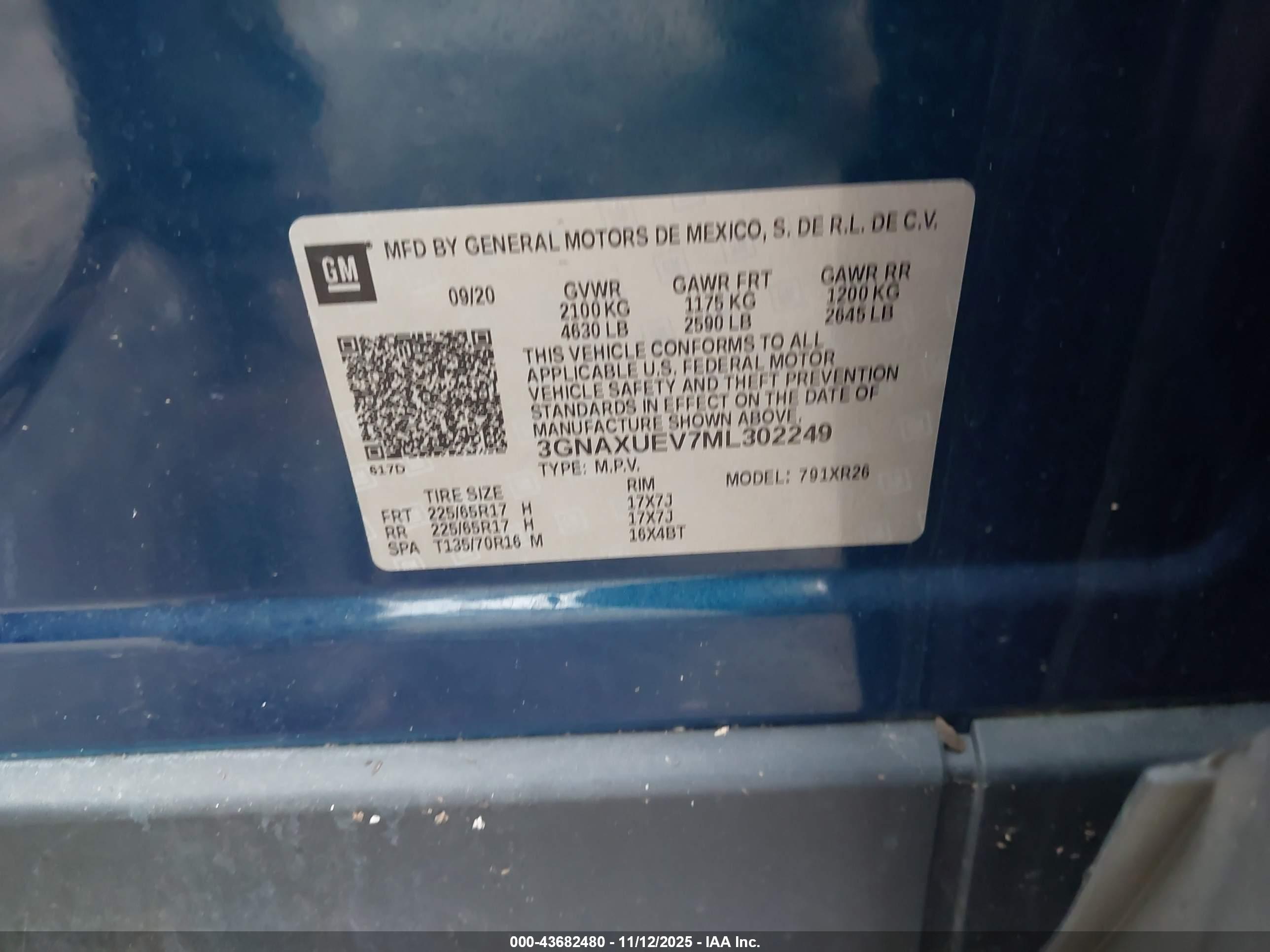 CHEVROLET EQUINOX image 9