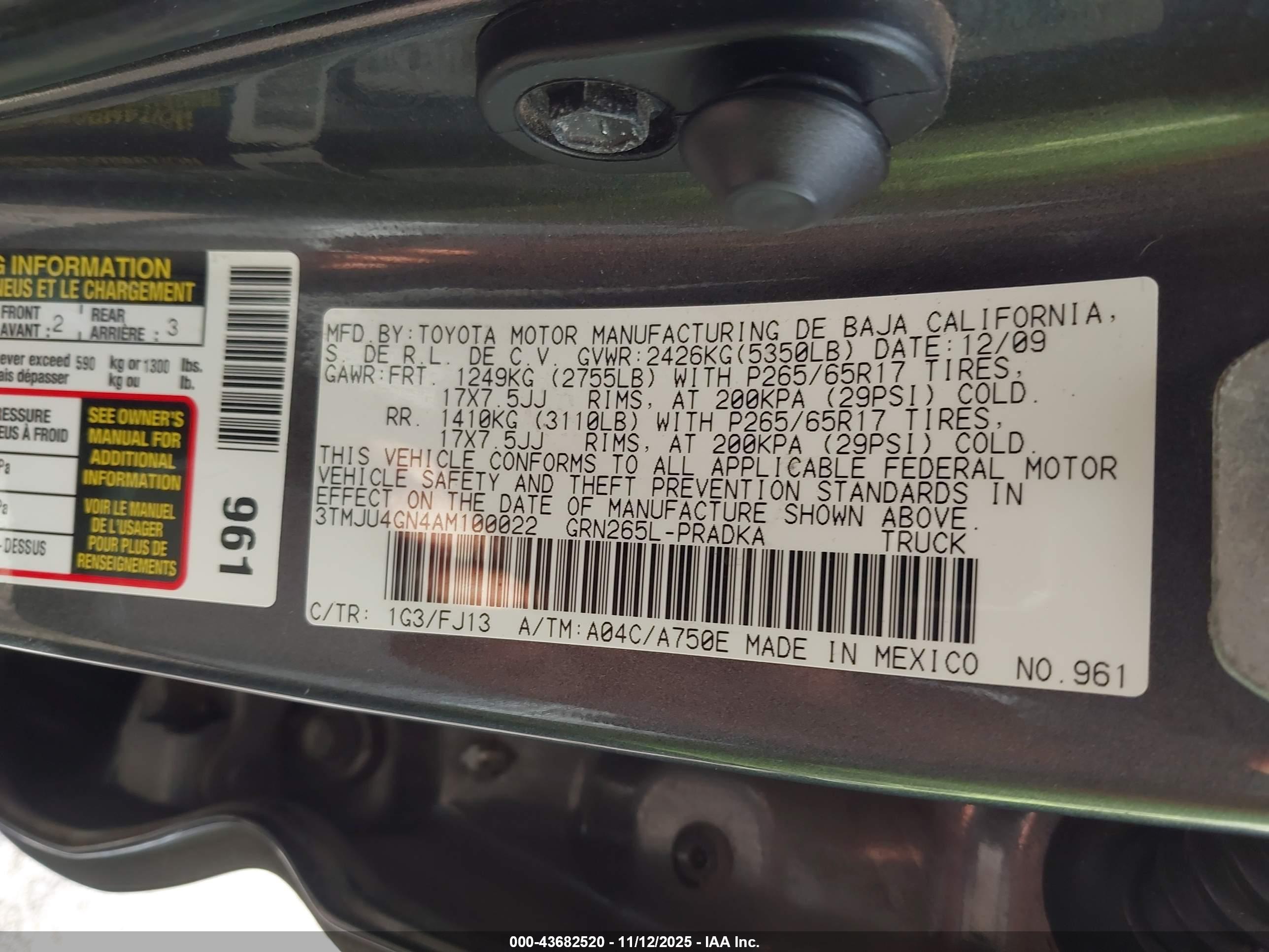 TOYOTA TACOMA image 9