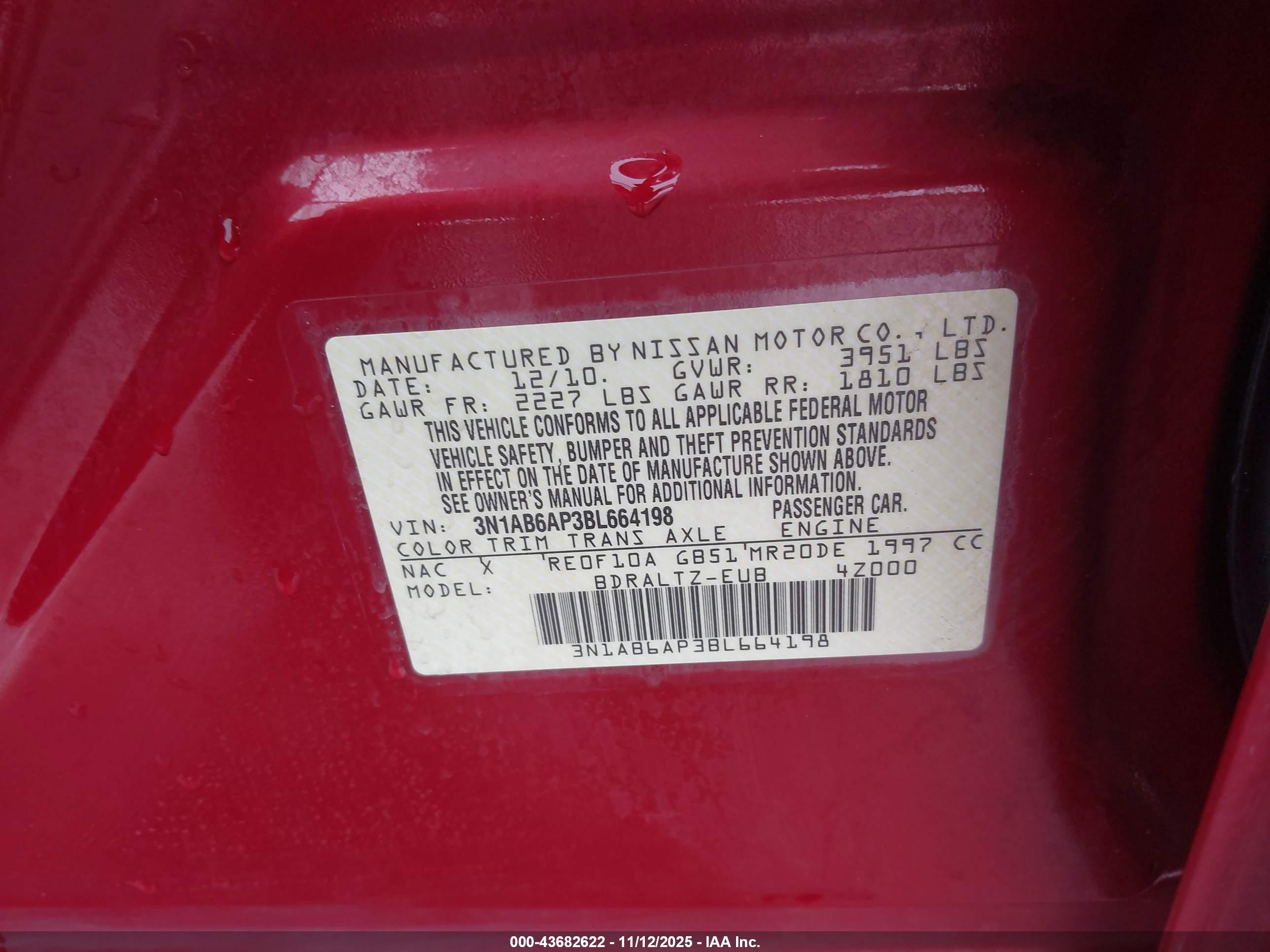 NISSAN SENTRA image 9