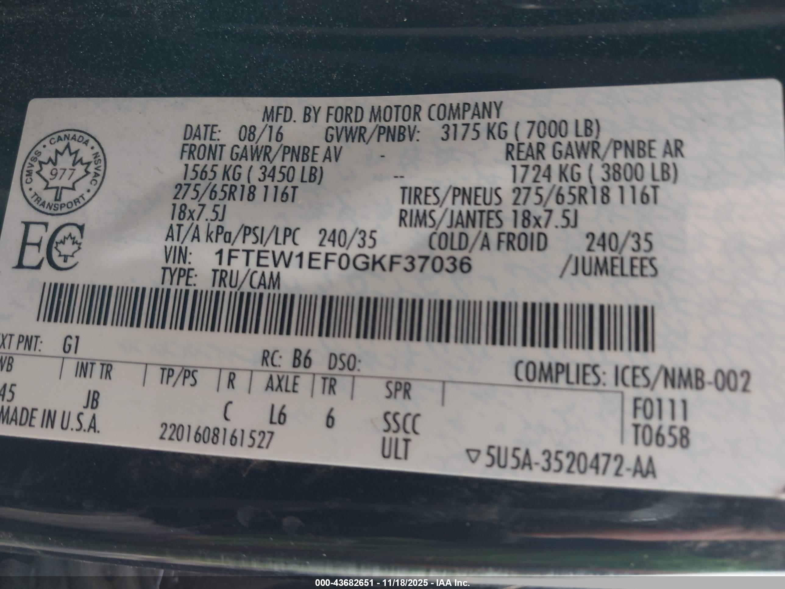 FORD F-150 image 9