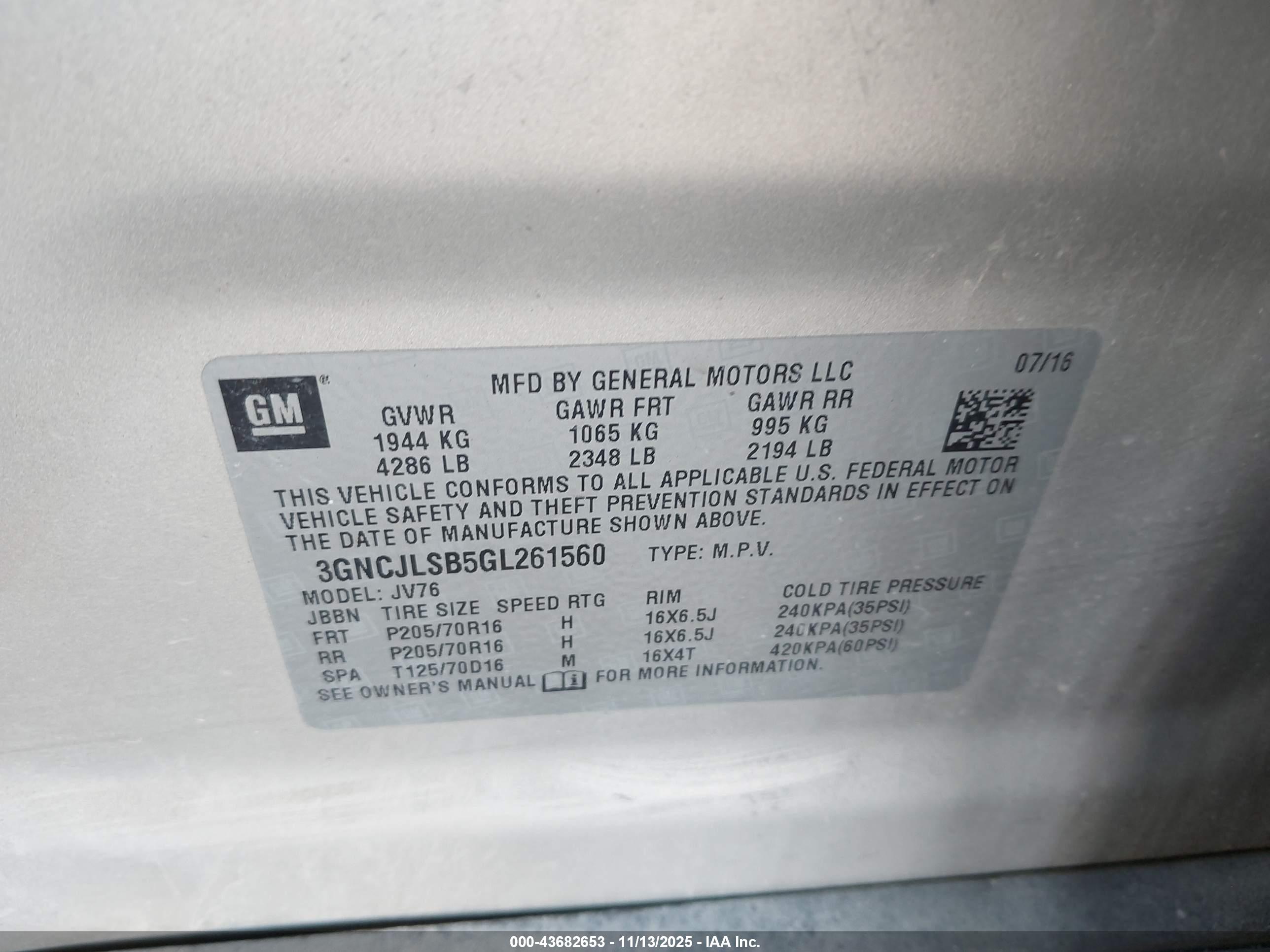 CHEVROLET TRAX image 9