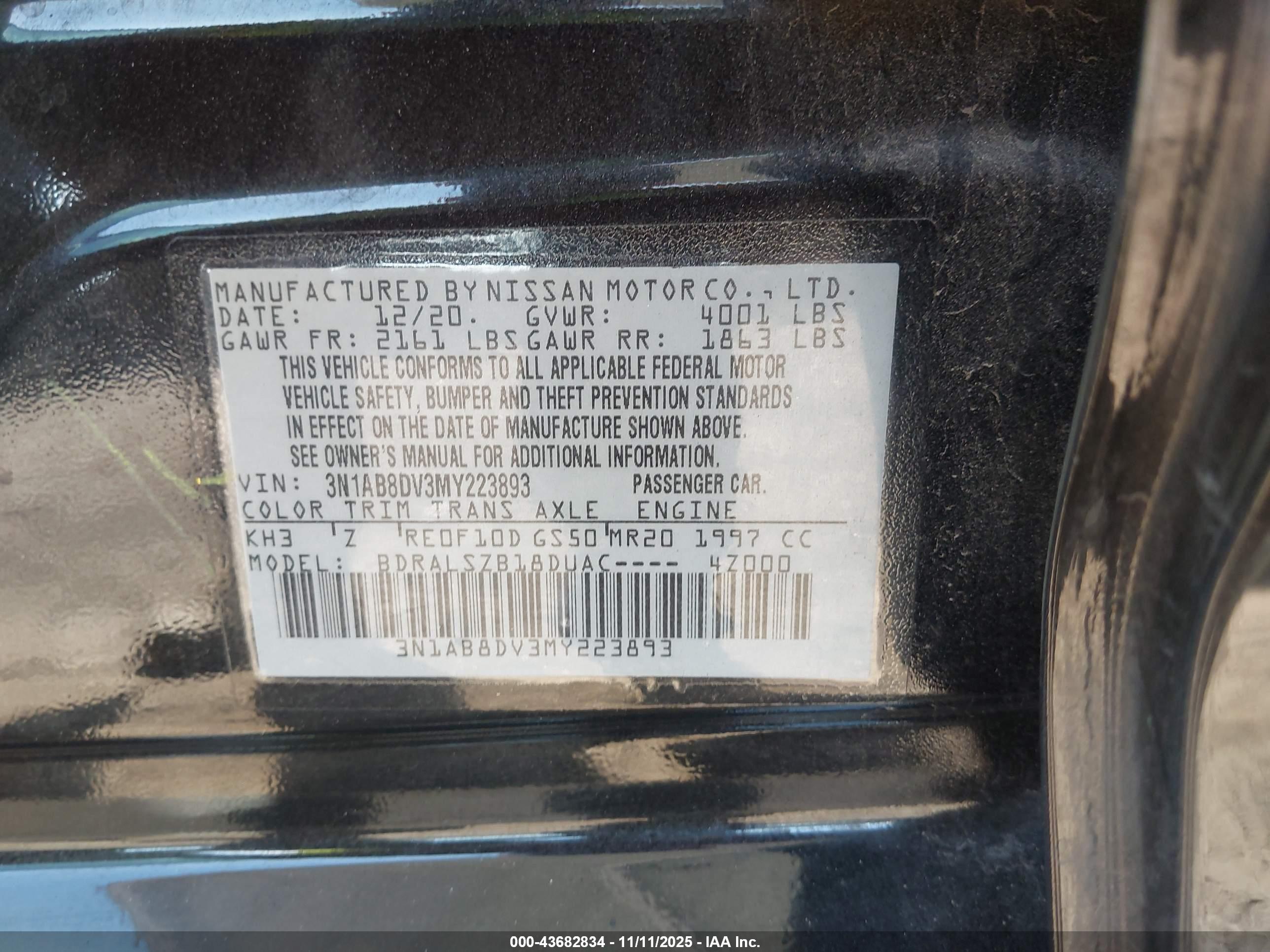 NISSAN SENTRA image 9